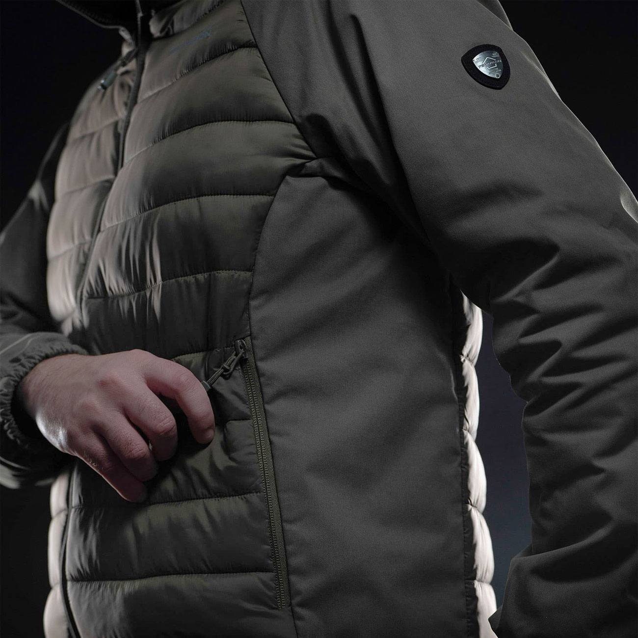 Pentagon Jacke Neutron Hybrid RAL7013 Bild 3
