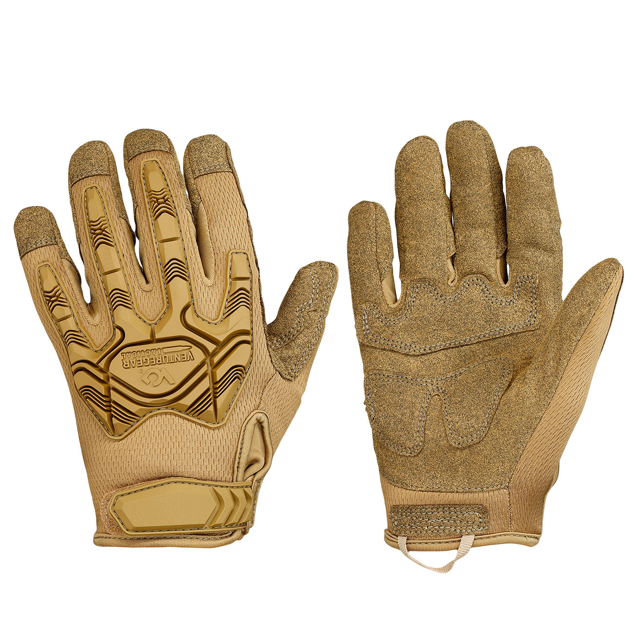 Pyramex Venture Gear Handschuhe Heavy Duty Impact Operator coyote