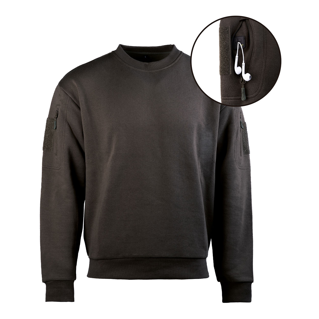 Mil-Tec Sweatshirt Tactical schwarz