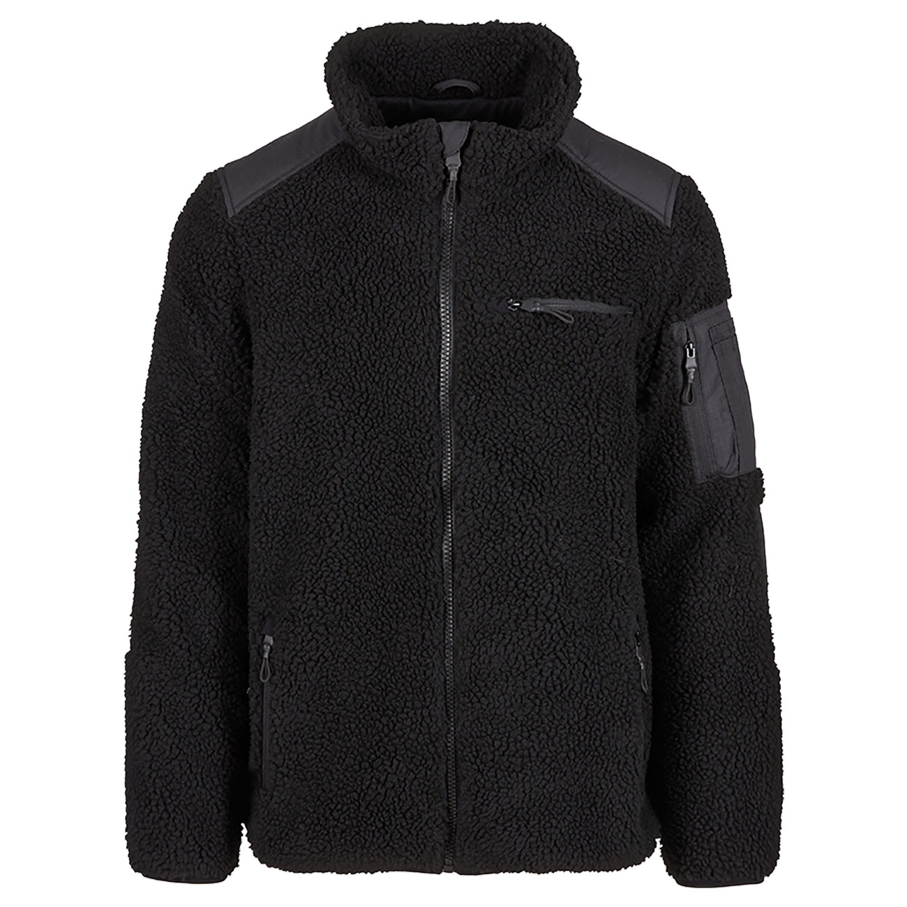 Brandit Men Jacket Teddyfleece Ramble schwarz