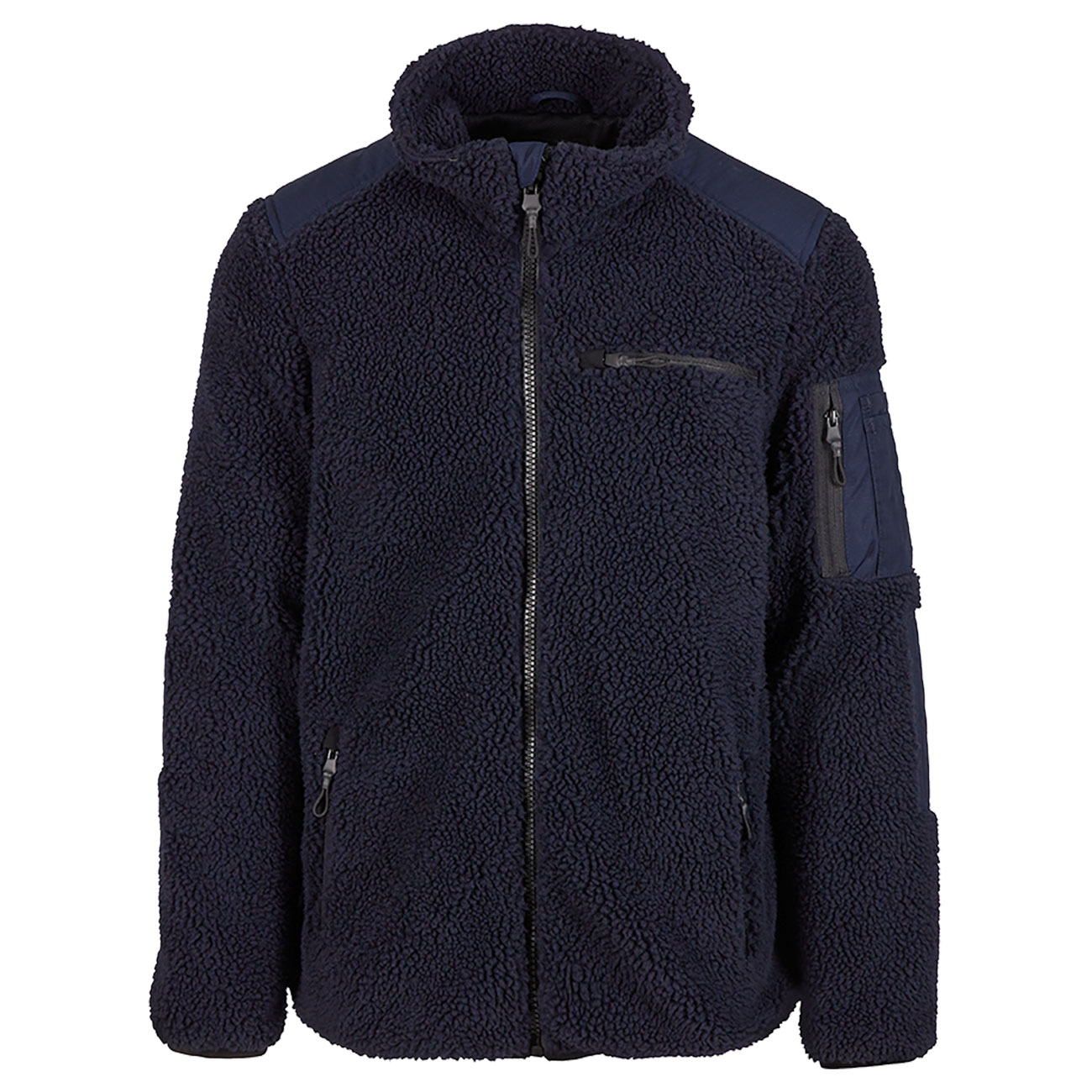 Brandit MEN Teddyfleece Jacke Ramble navy