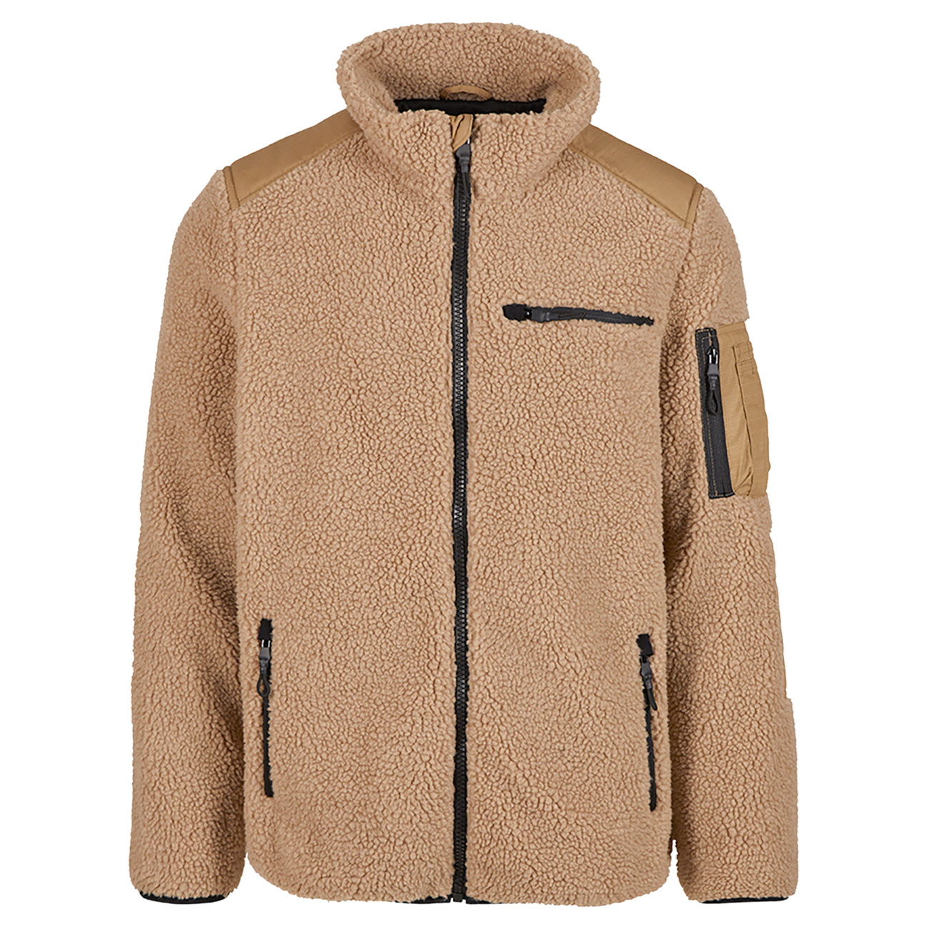 Brandit MEN Jacket Teddyfleece Ramble camel