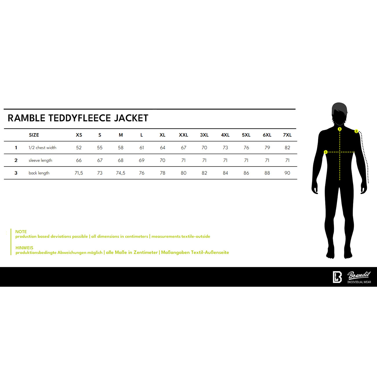 Brandit MEN Jacket Teddyfleece Ramble camel Bild 2