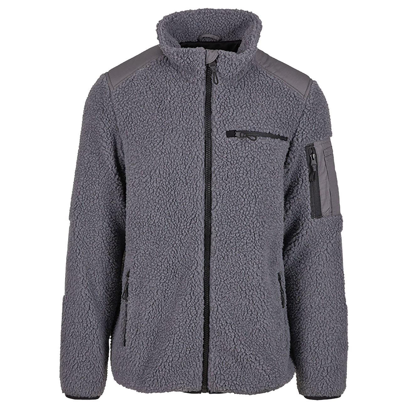 Brandit MEN Jacke Teddyfleece Ramble anthrazit