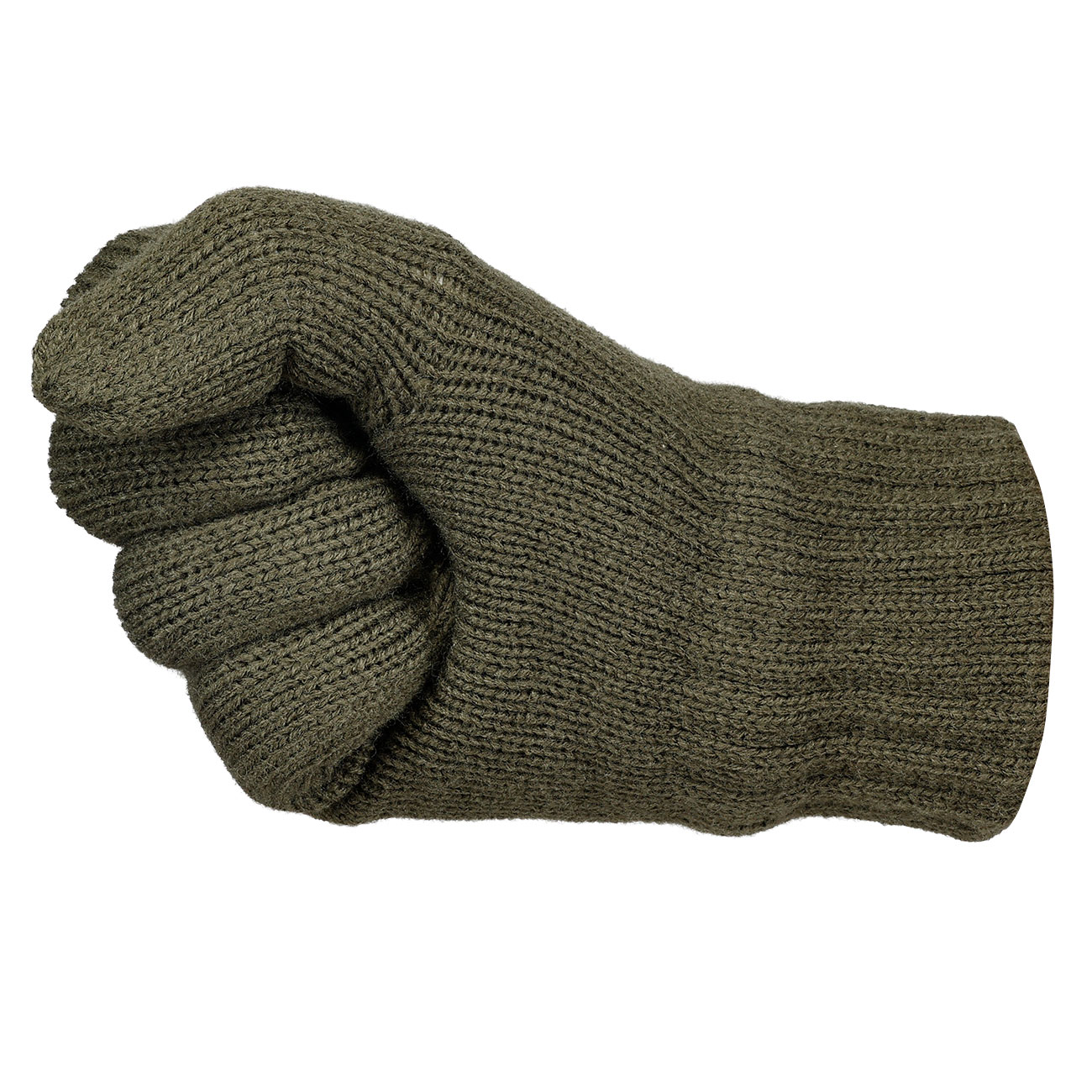 Brandit Strick-Handschuhe mit Fleecefutter  oliv Bild 3