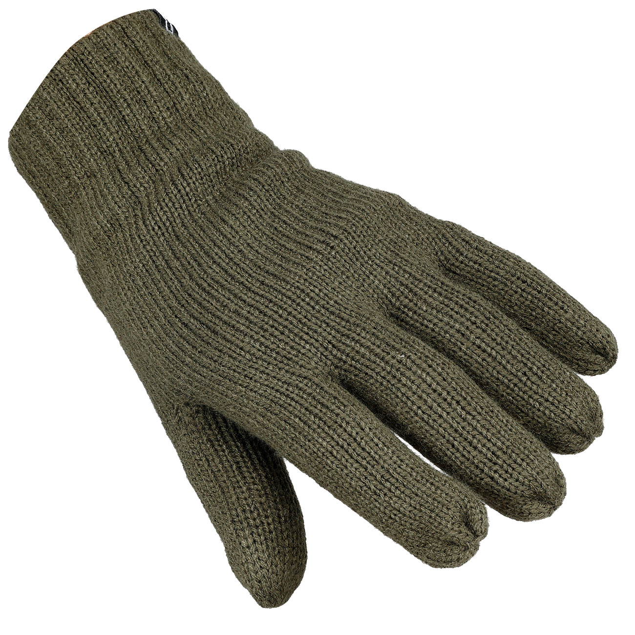 Brandit Strick-Handschuhe mit Fleecefutter  oliv Bild 4