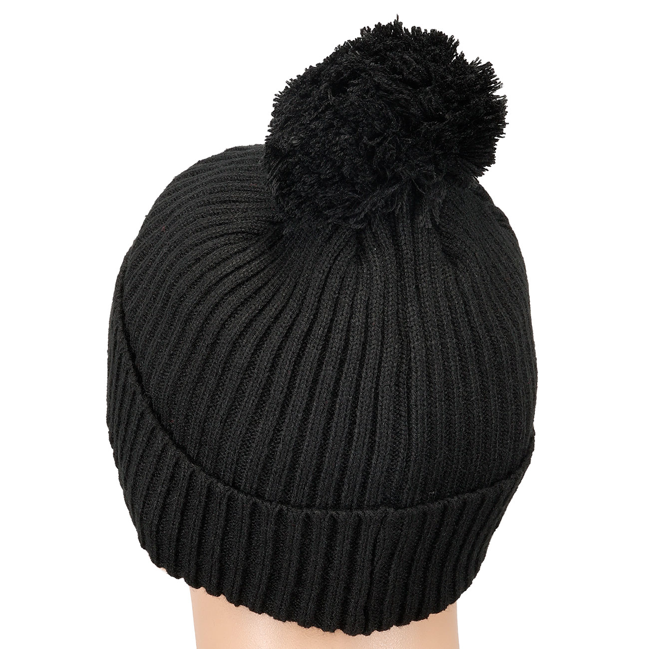 Brandit Bommelmtze mit Fleecefutter schwarz Bild 1