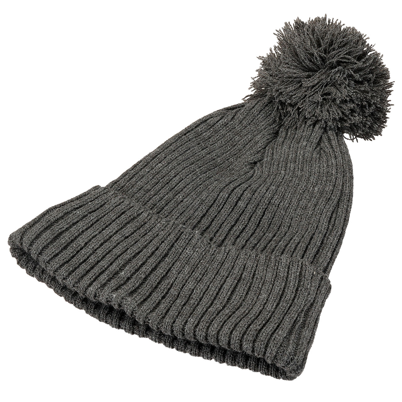 Brandit Bommelmtze mit Fleecefutter anthrazit Bild 2