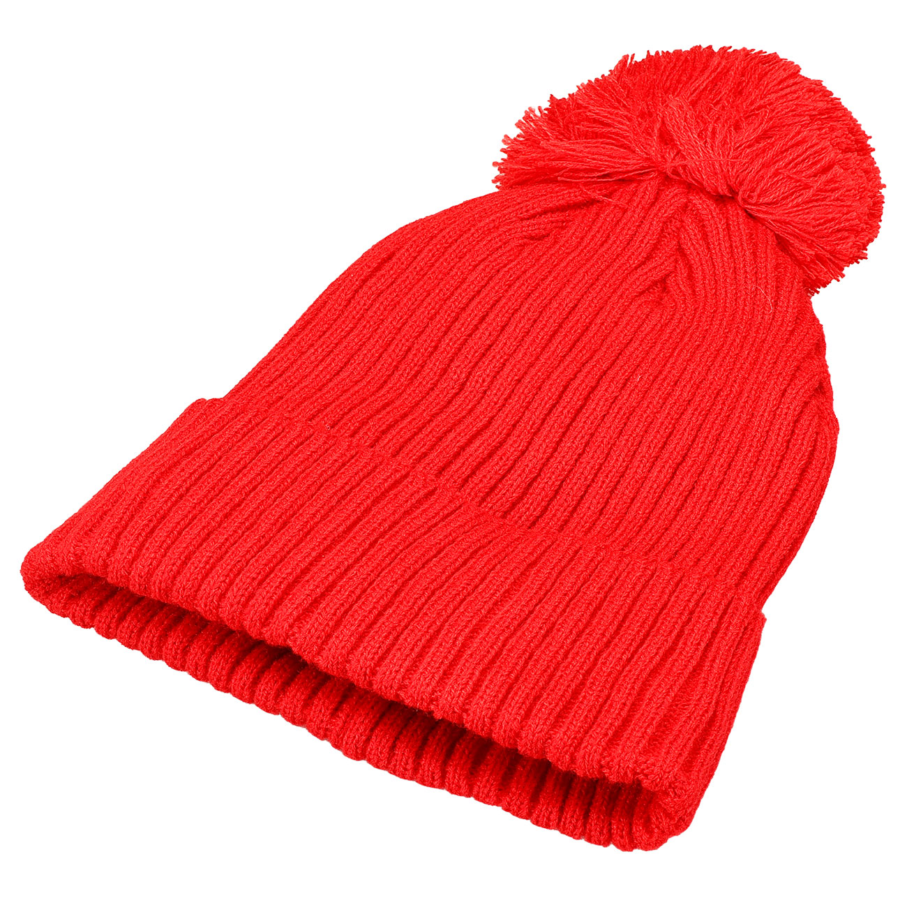 Brandit Bommelmtze mit Fleecefutter rot Bild 2