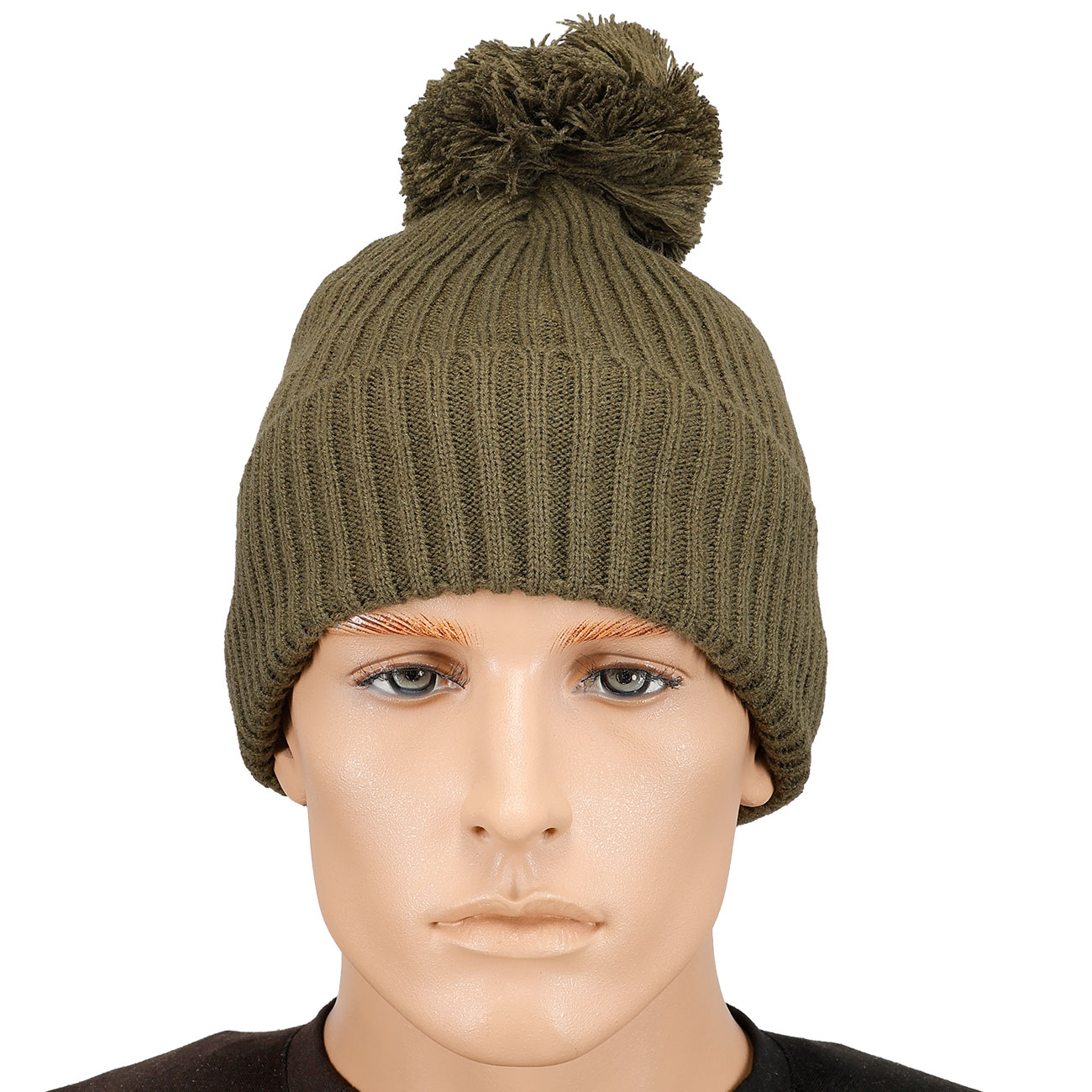 Brandit Bommelmtze mit Fleecefutter oliv