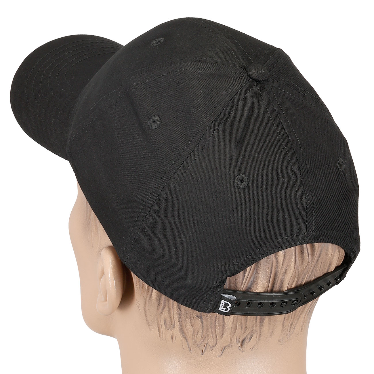 Brandit Basecap classic schwarz Bild 3