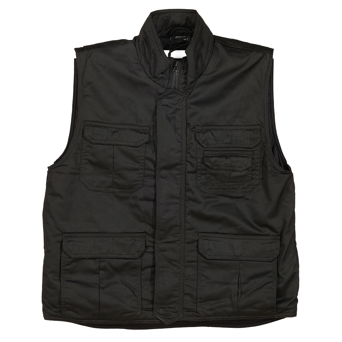 Brandit Safari Weste gefttert schwarz