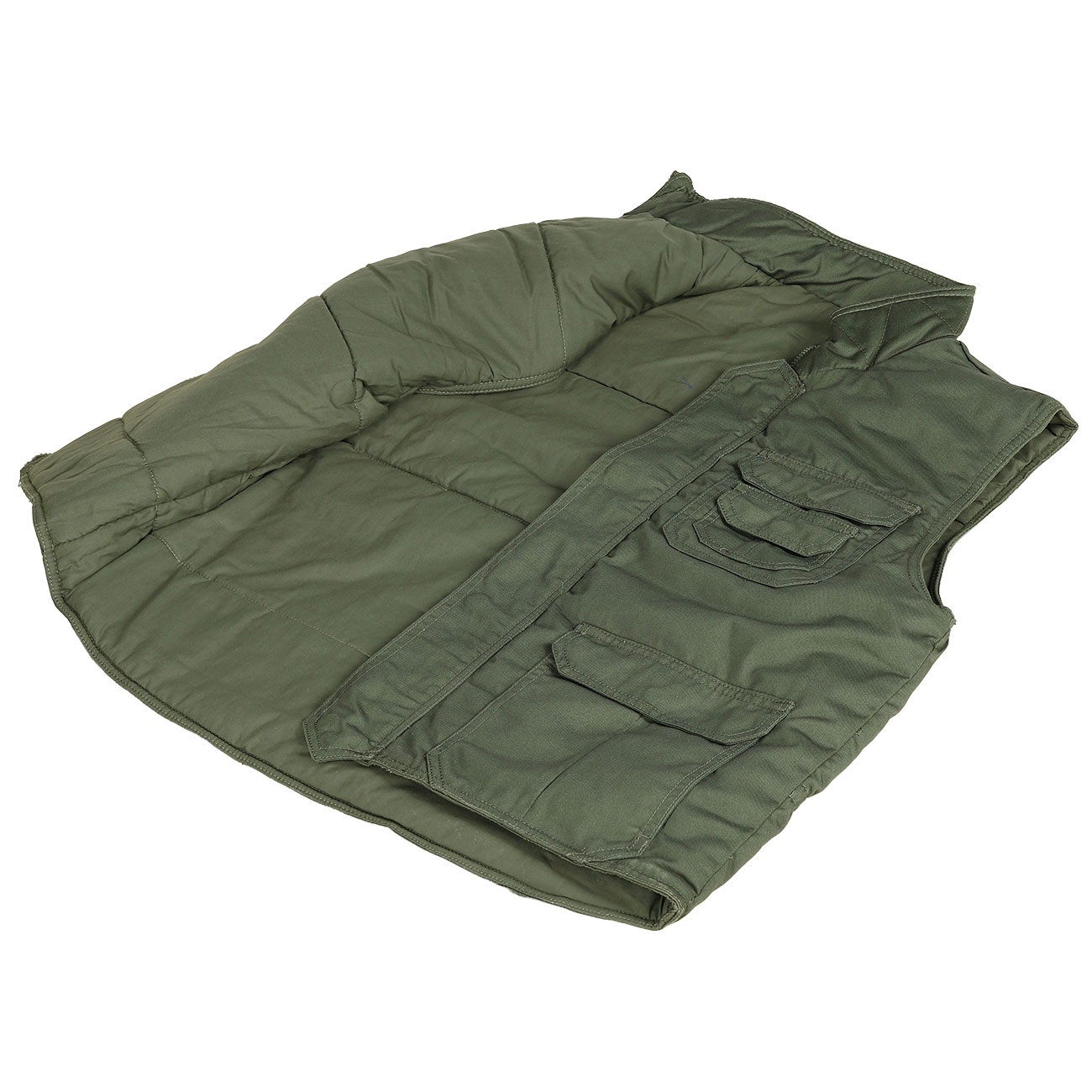 Brandit Safari Weste gefttert oliv Bild 4