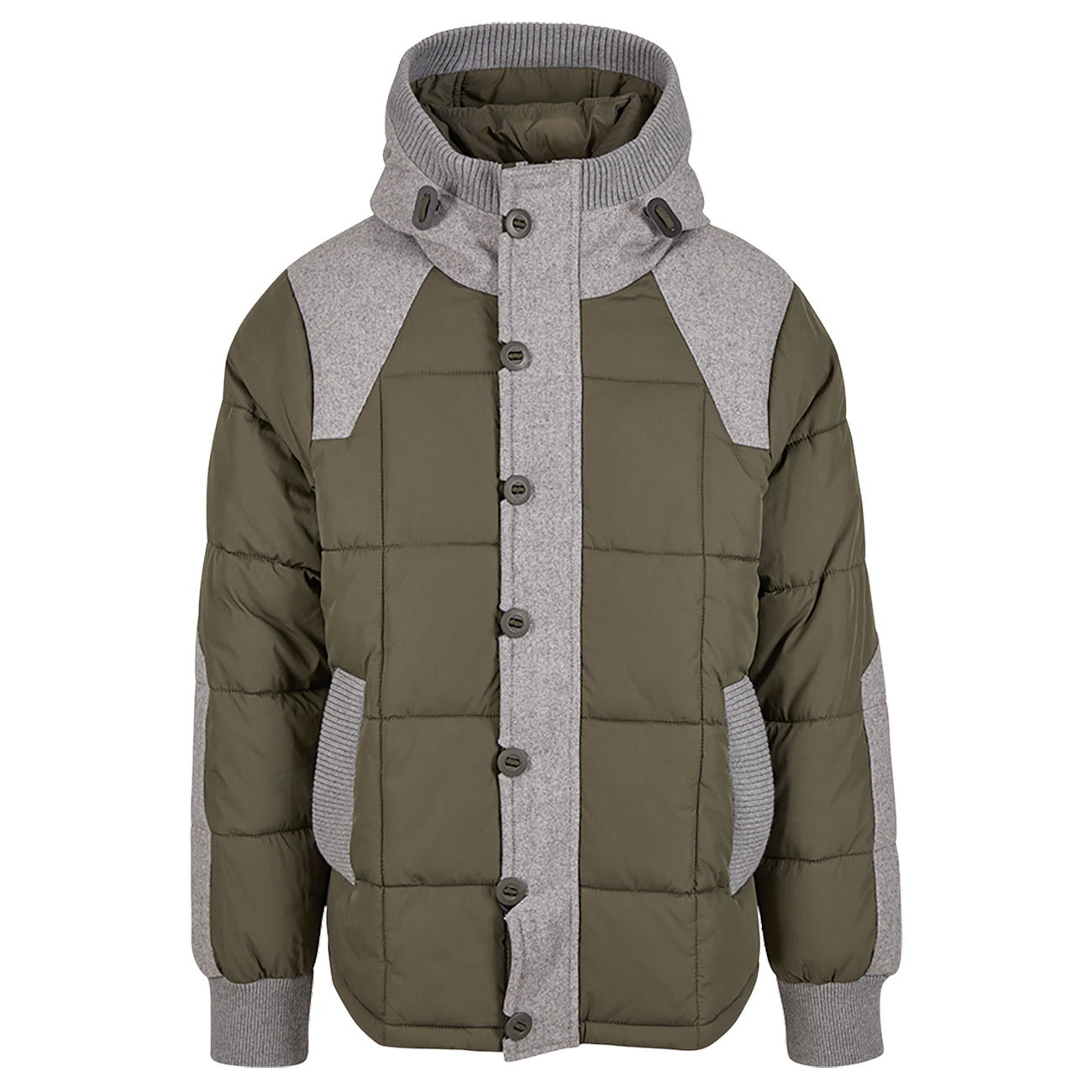 Brandit Steppjacke Garret Jacket oliv-grau
