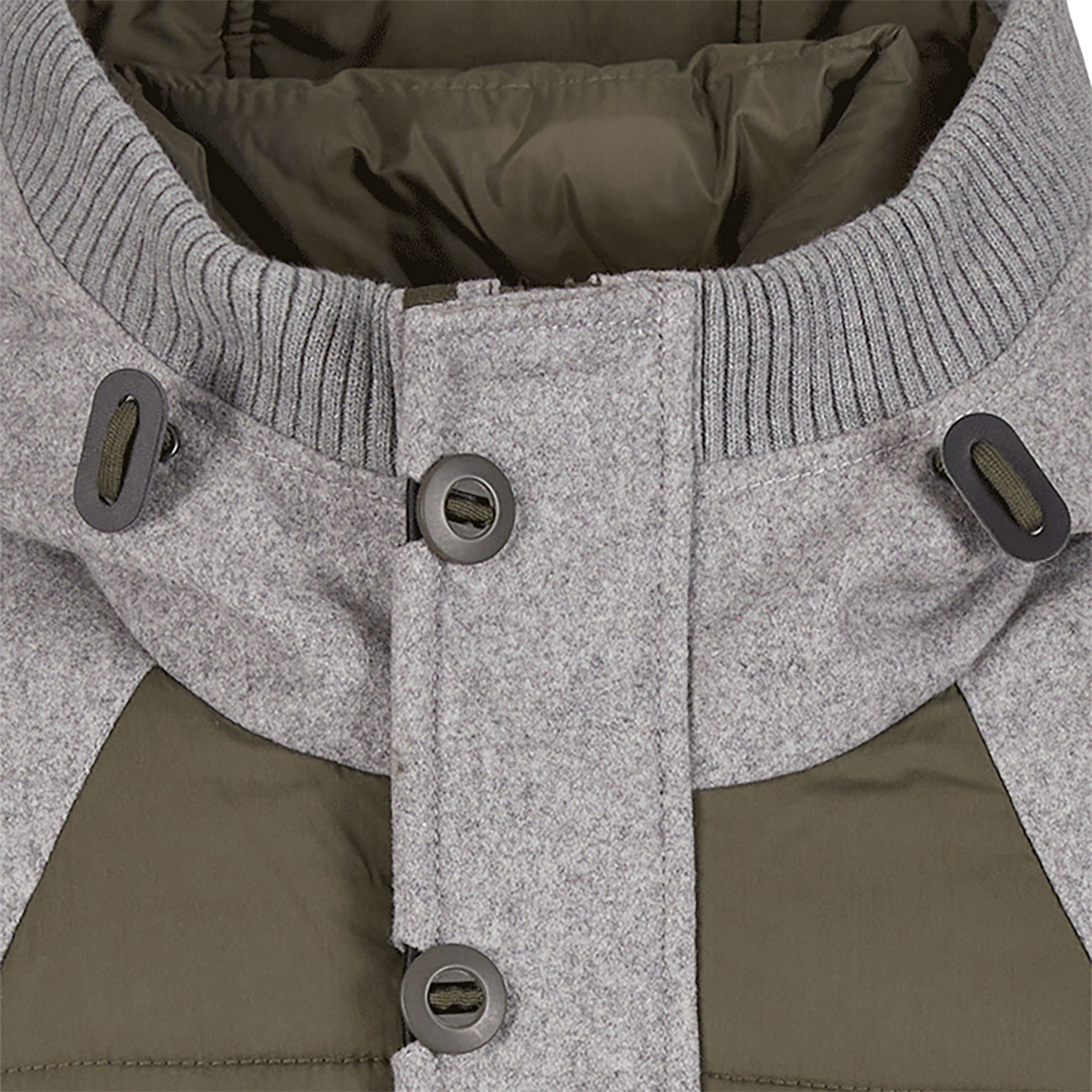 Brandit Steppjacke Garret Jacket oliv-grau Bild 2