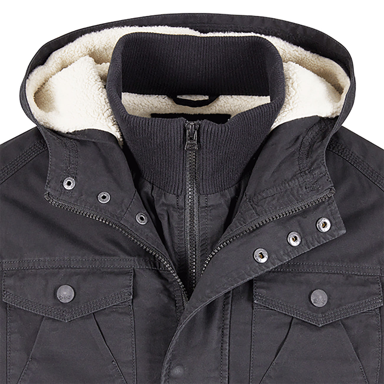 Brandit Jacke Meadow Jacket schwarz Bild 2