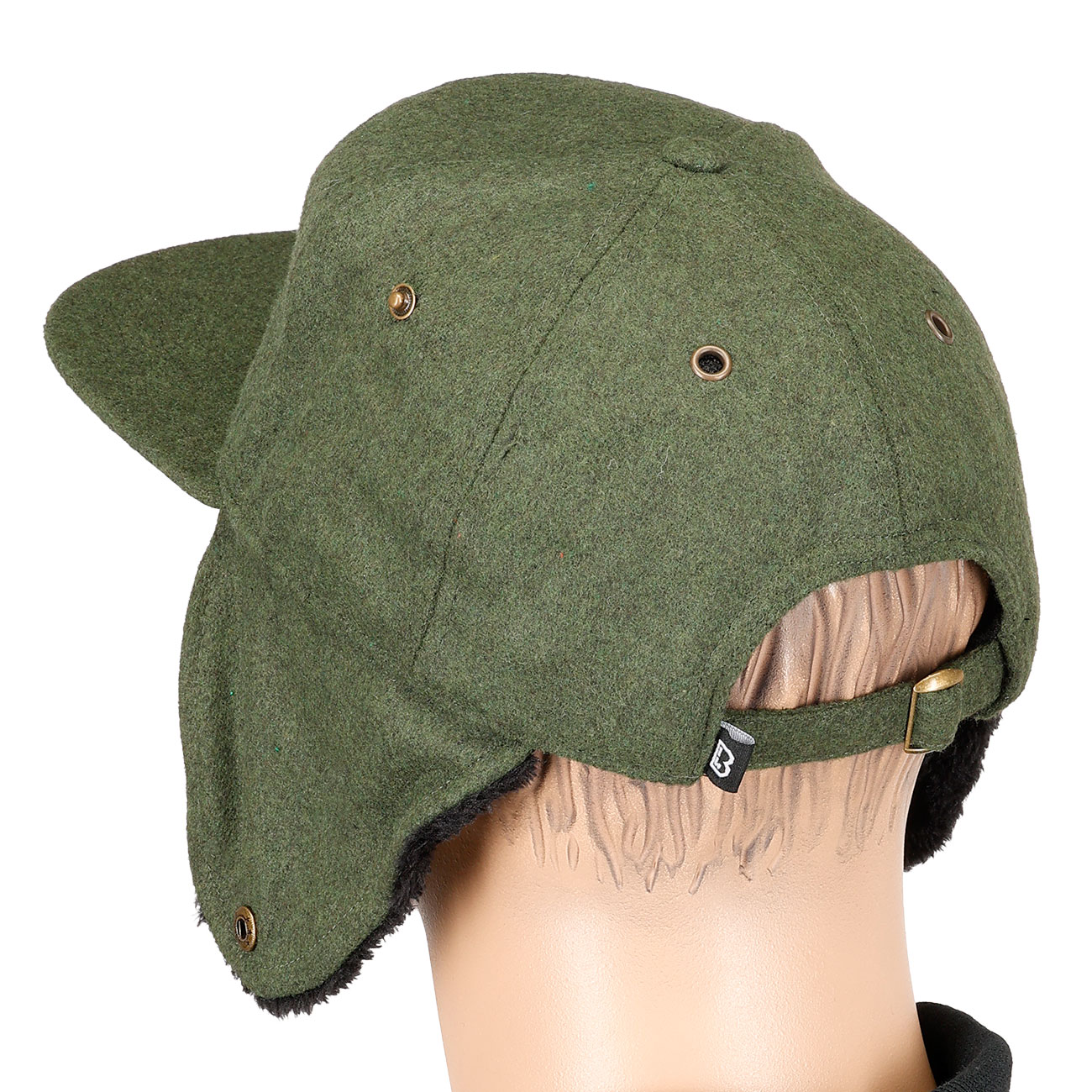 Brandit Lumberjack Winterm�tze oliv Bild 6