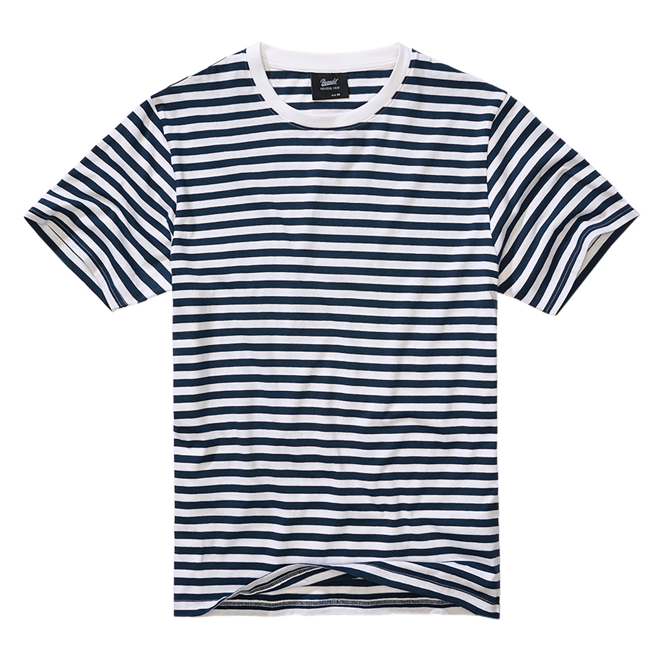 Brandit Jersey-Shirt T-Shirt gestreift navy-wei�
