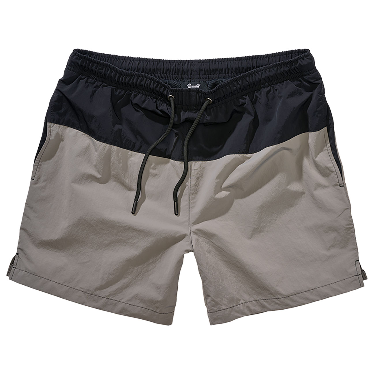 Brandit Swimshorts Basic Badehose schwarz-grau