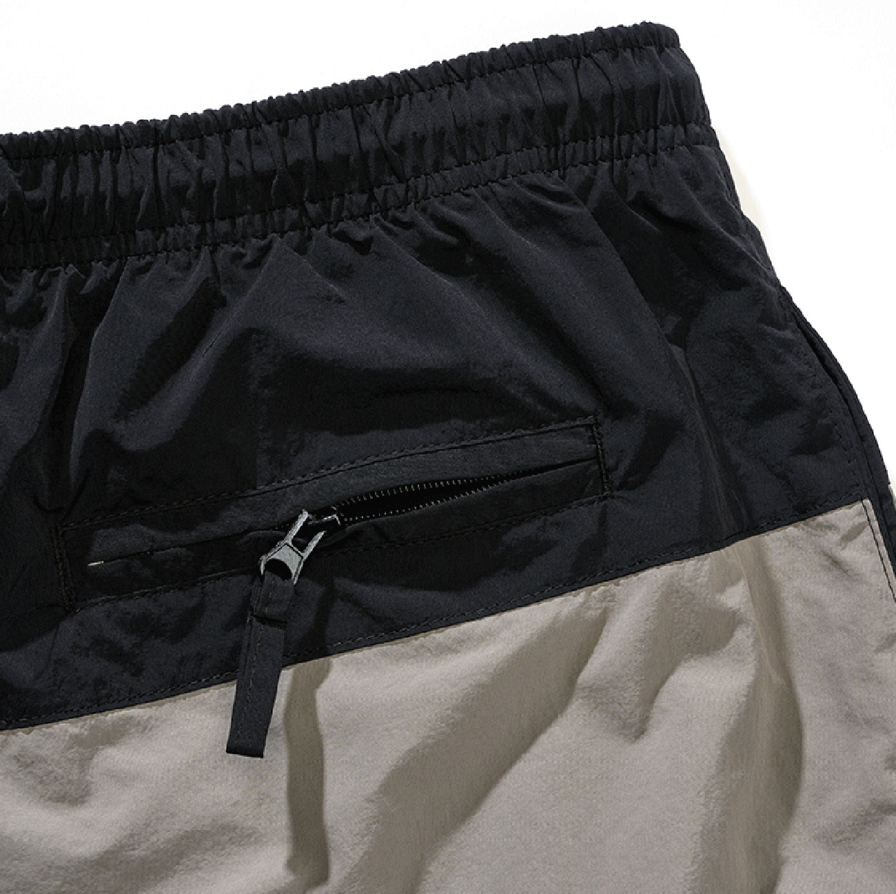 Brandit Swimshorts Basic Badehose schwarz-grau Bild 1