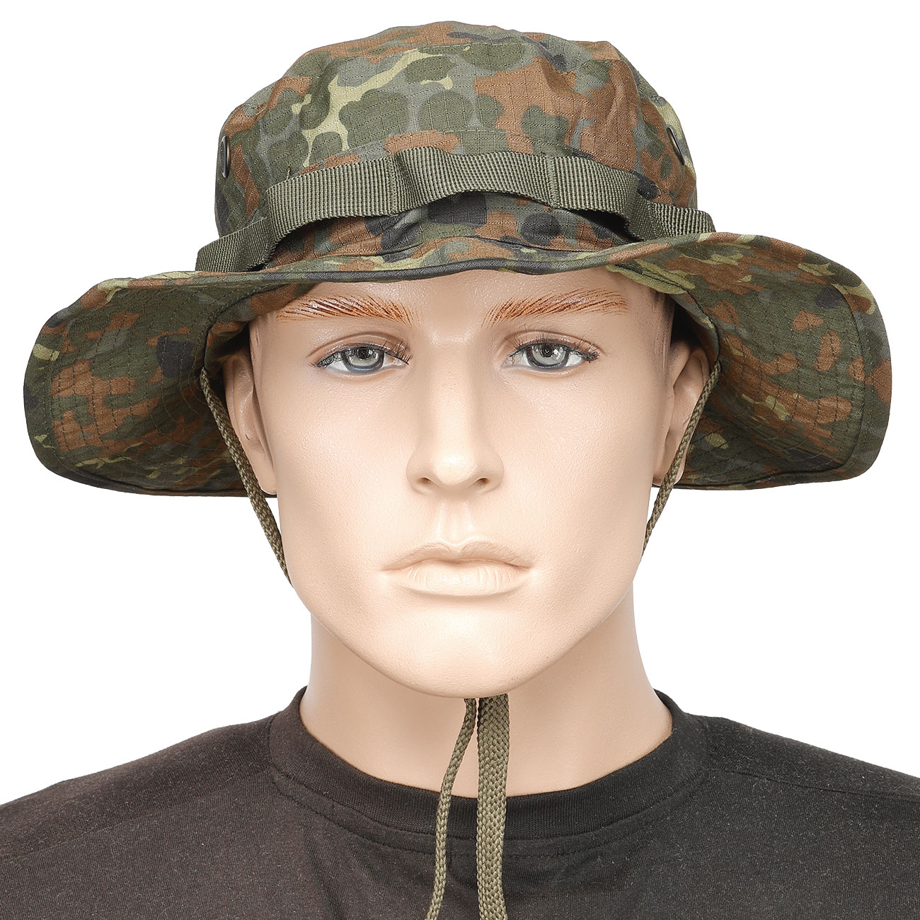 Mil-Tec US GI Dschungelhut flecktarn Bild 1