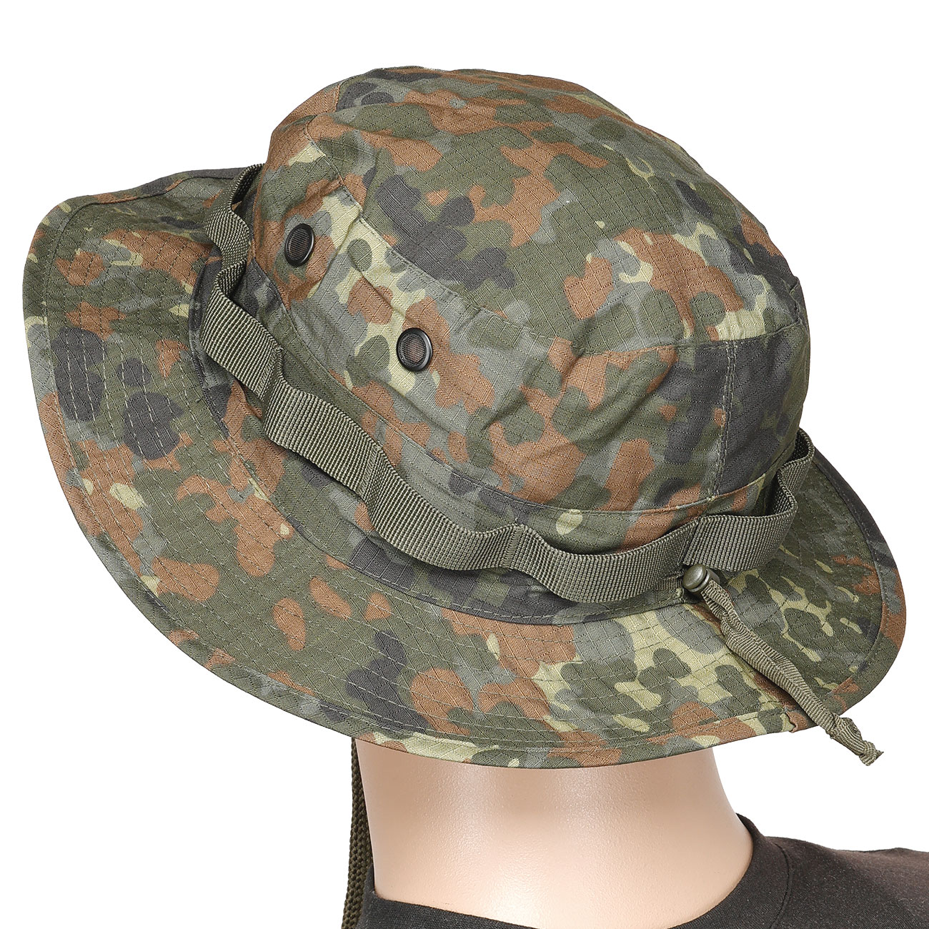 Mil-Tec US GI Dschungelhut flecktarn Bild 3