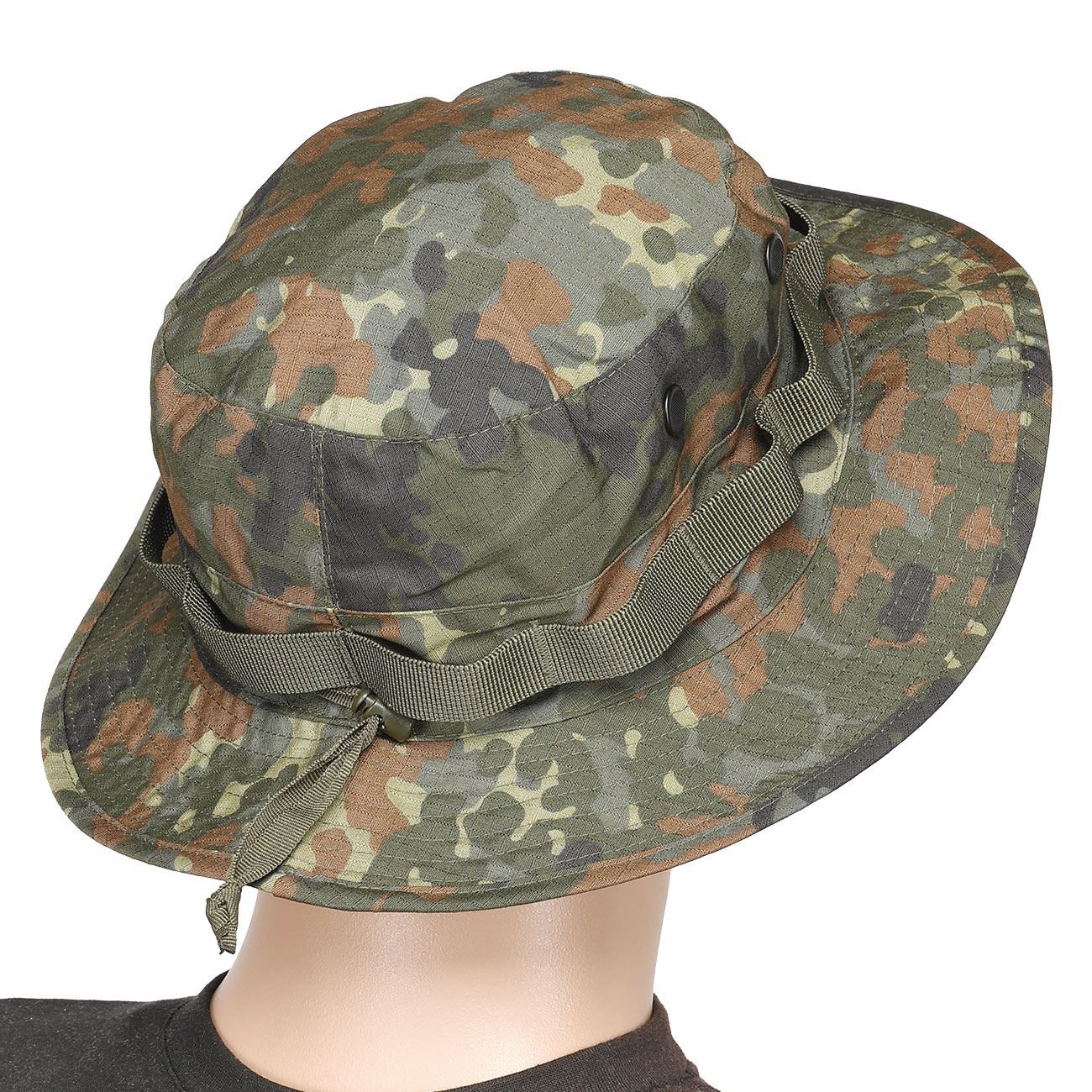 Mil-Tec US GI Dschungelhut flecktarn Bild 5