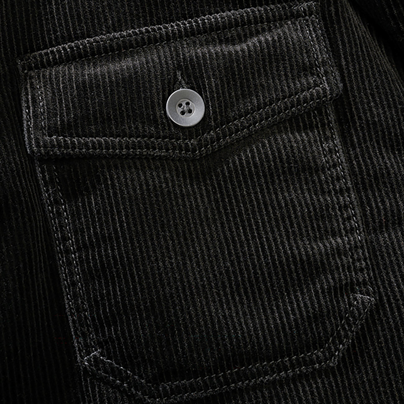 Brandit Cordjacke Corduroy Jacket schwarz Bild 3