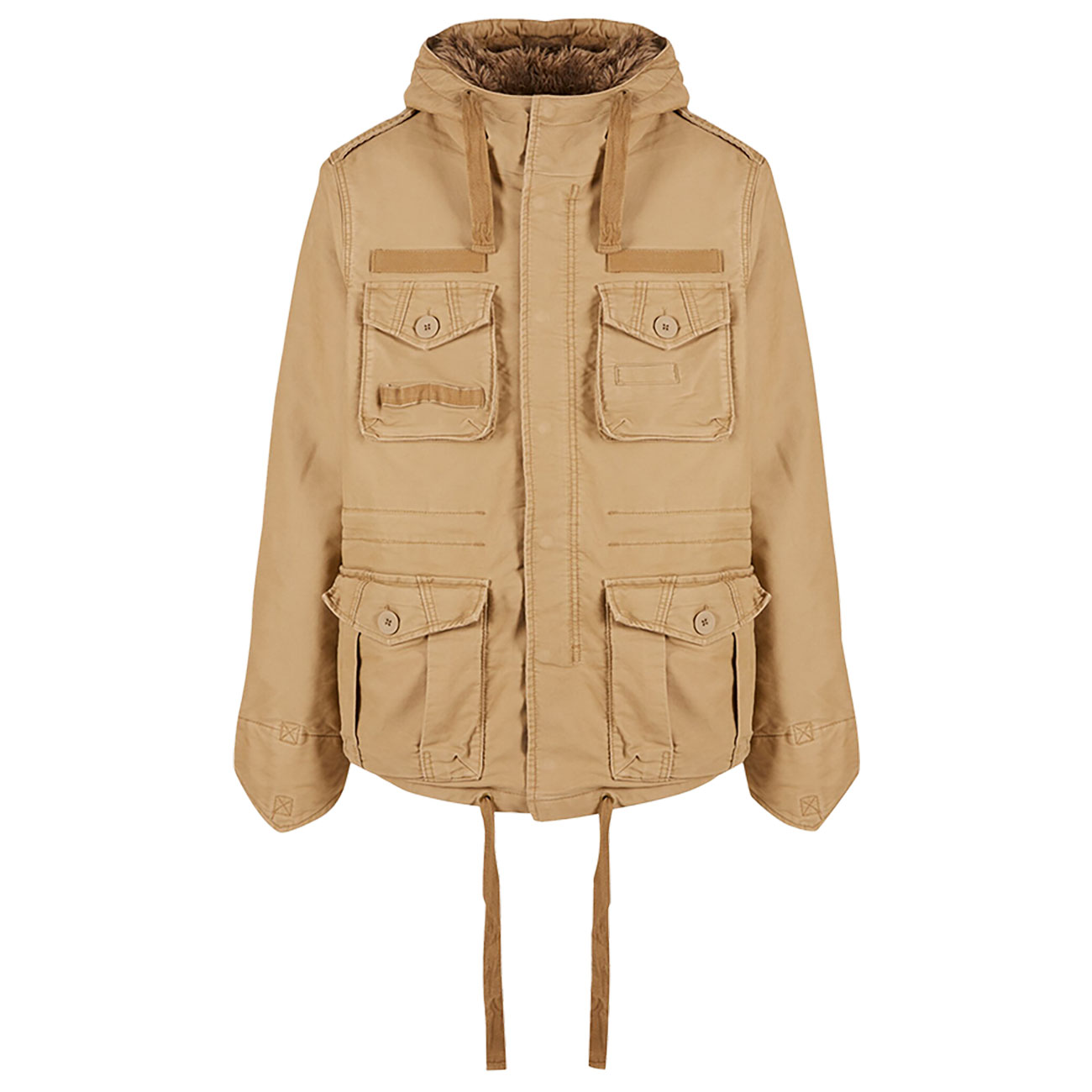 Brandit Winterparka Respite Jacket camel