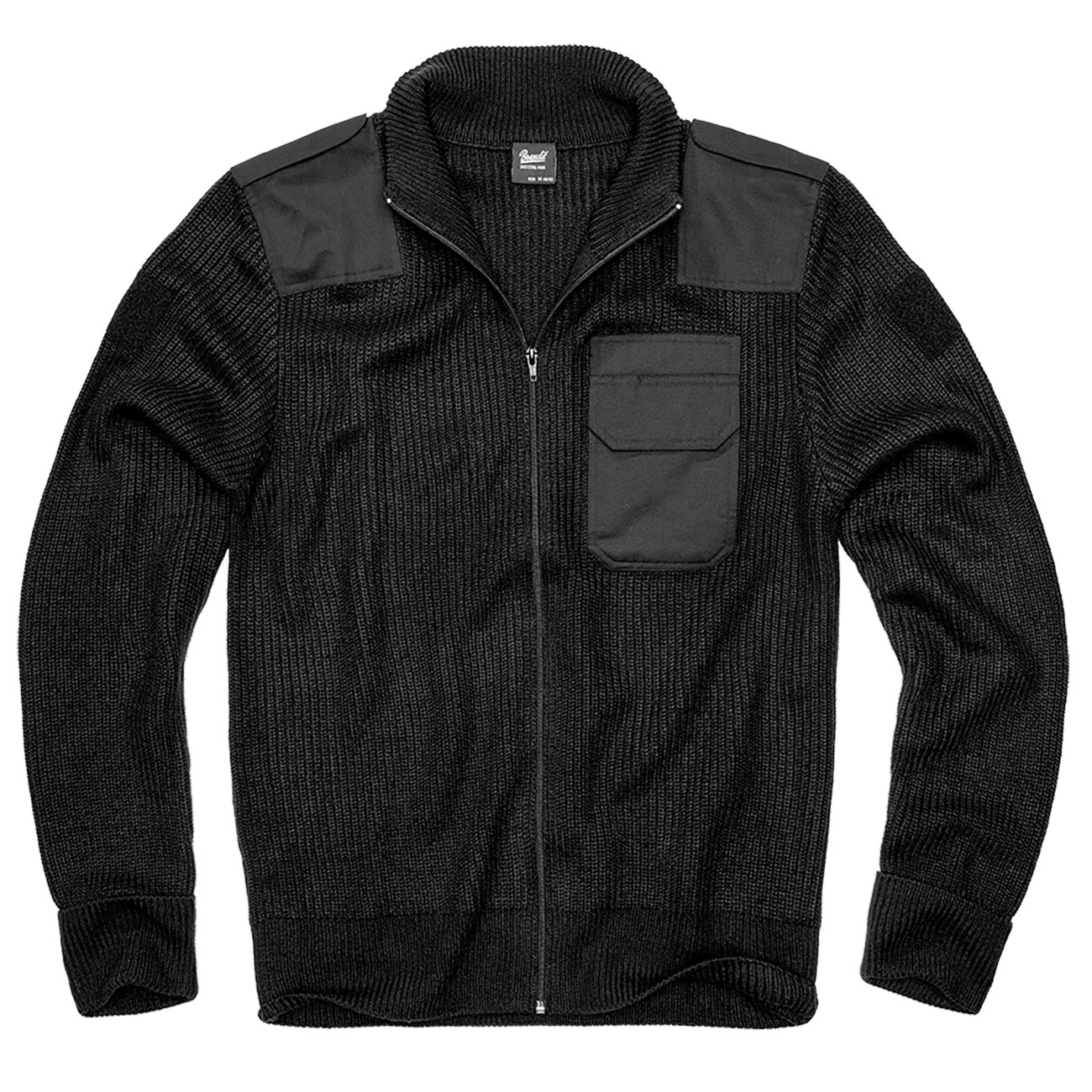 Brandit Strickjacke BW Cardigan schwarz