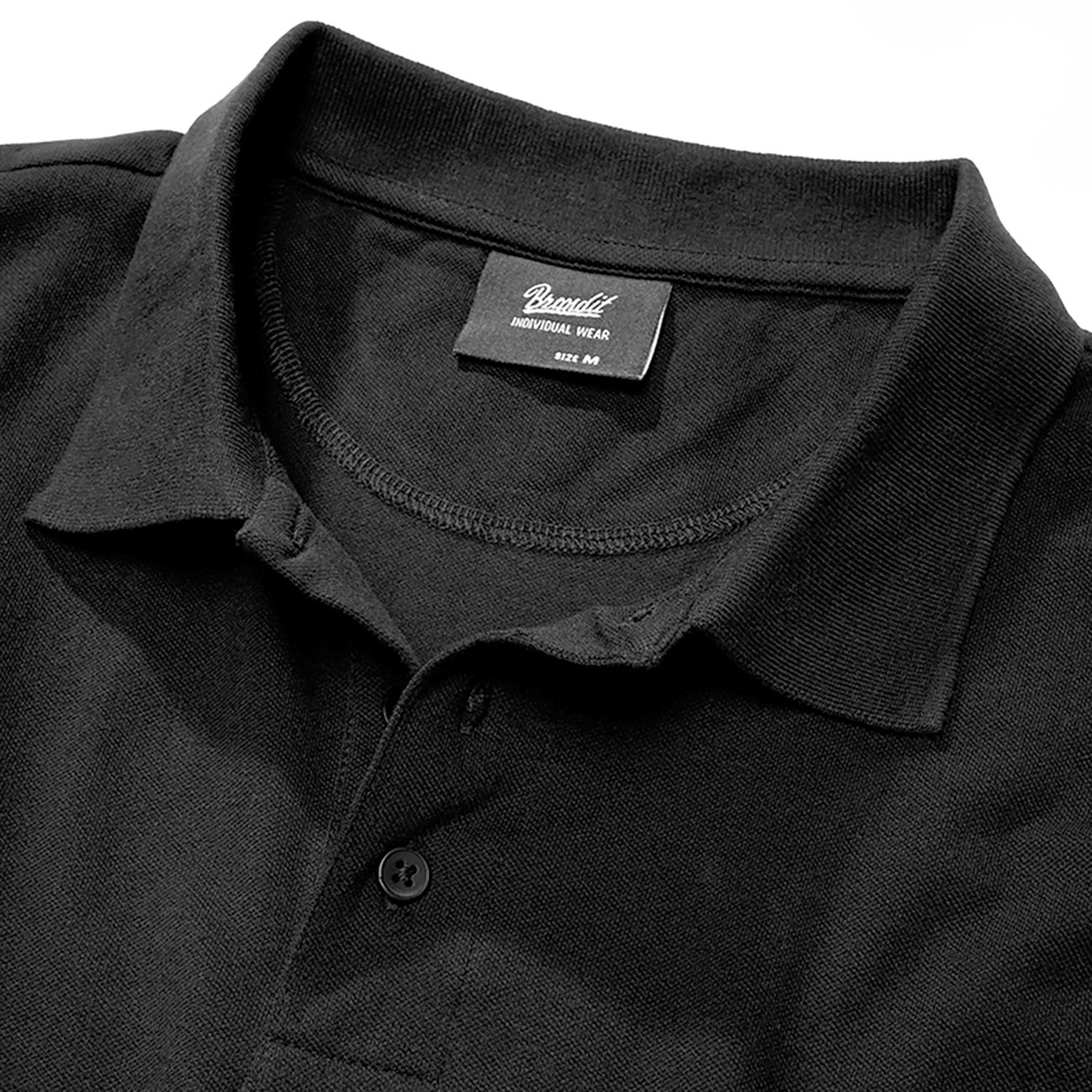 Brandit Poloshirt Piqu� Kurzarm schwarz Bild 1