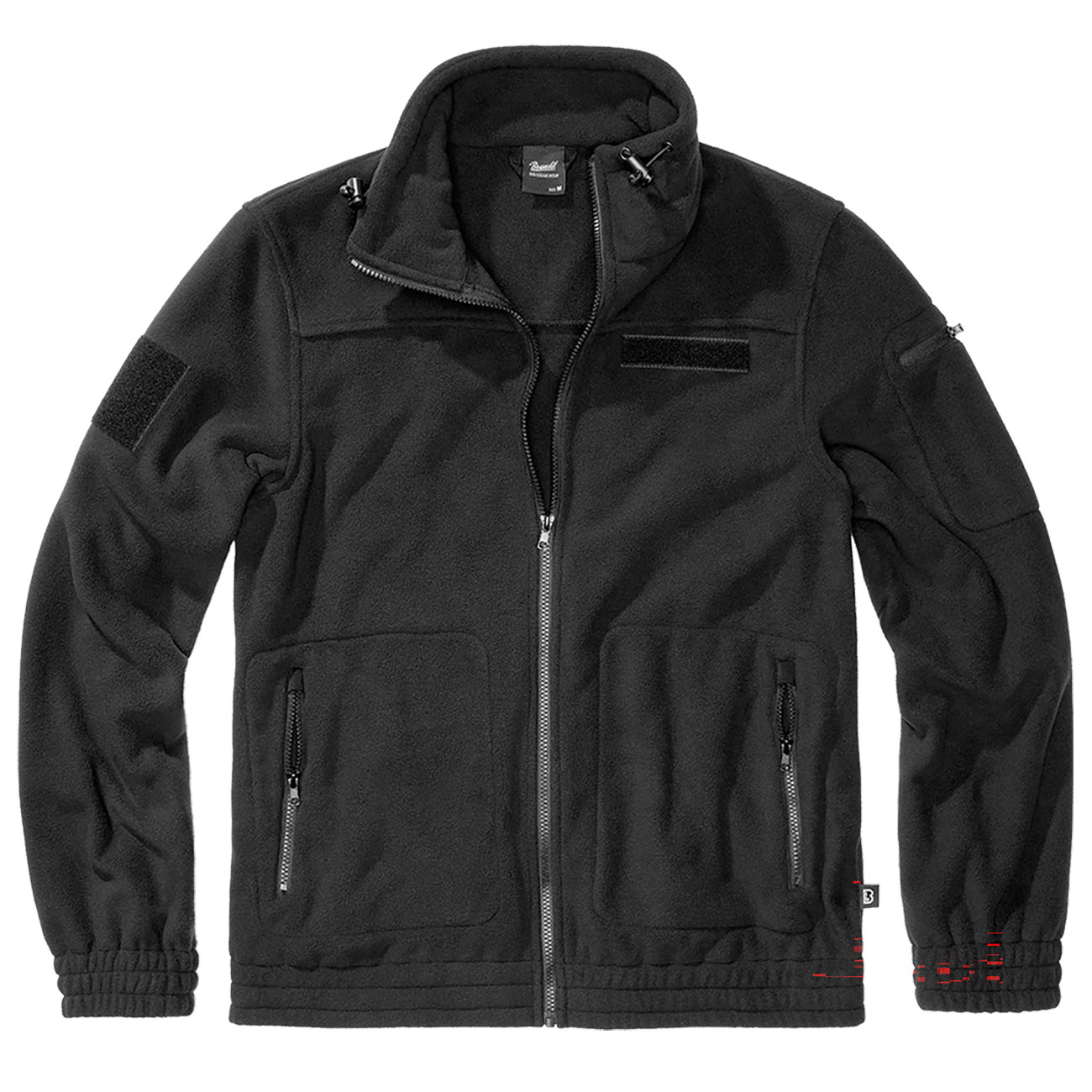 Brandit Fleecejacke Combat schwarz