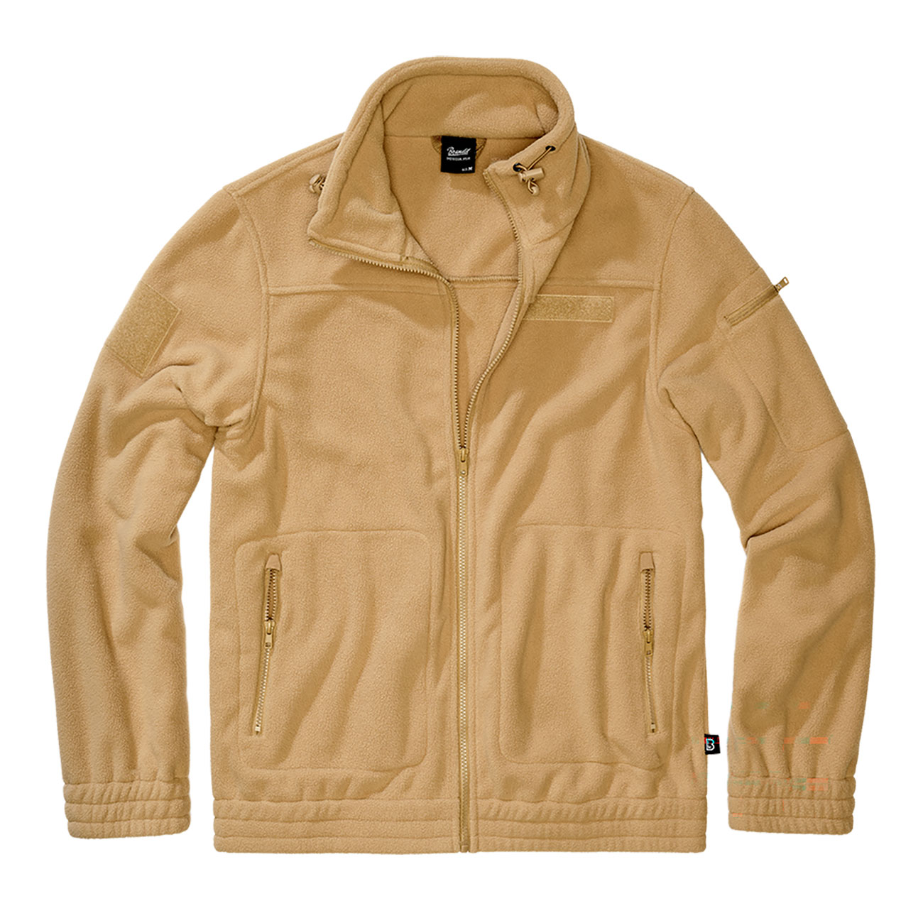 Brandit Fleecejacke Combat camel