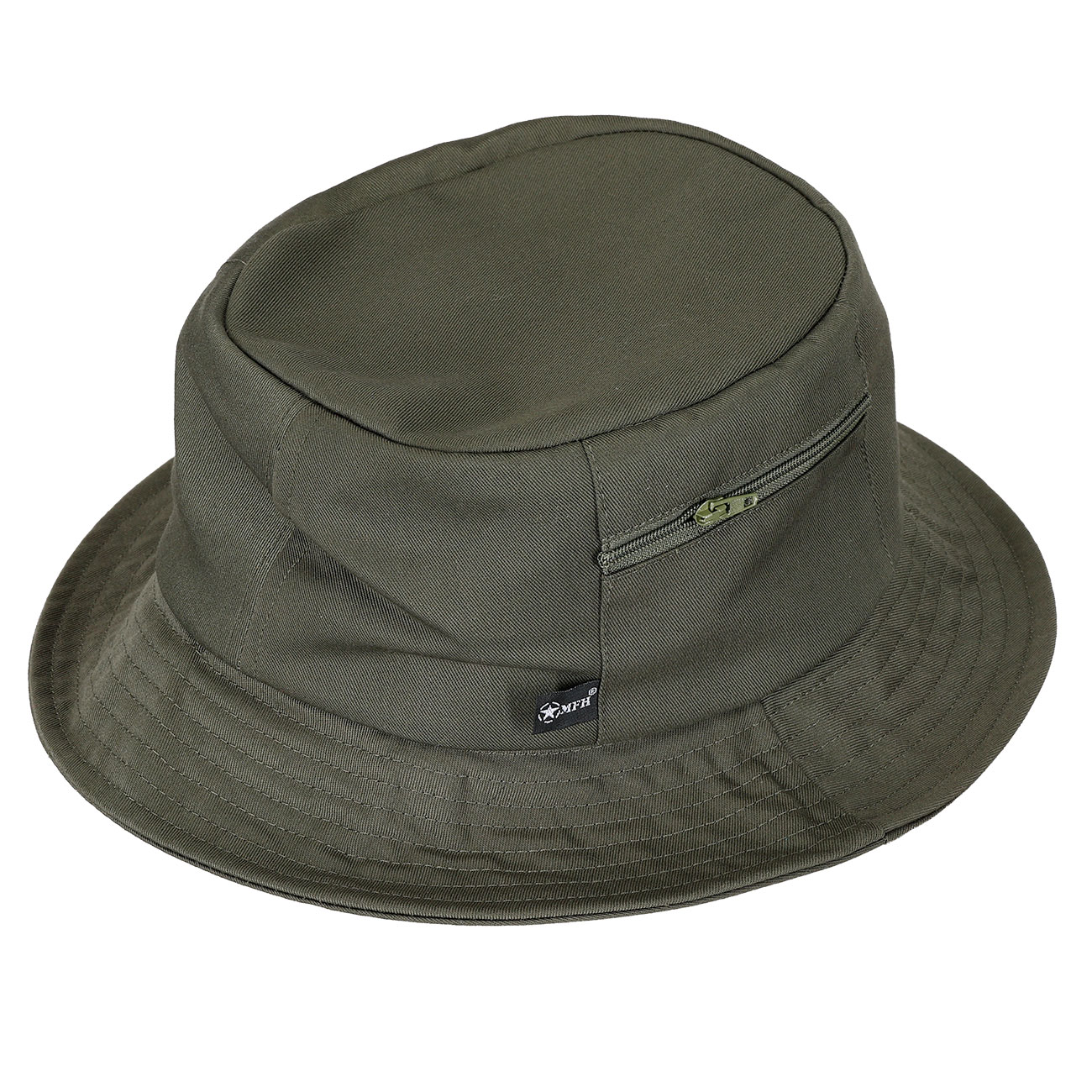 MFH Schlapphut (Fischerm�tze) mit kleiner Seitentasche oliv Bild 8