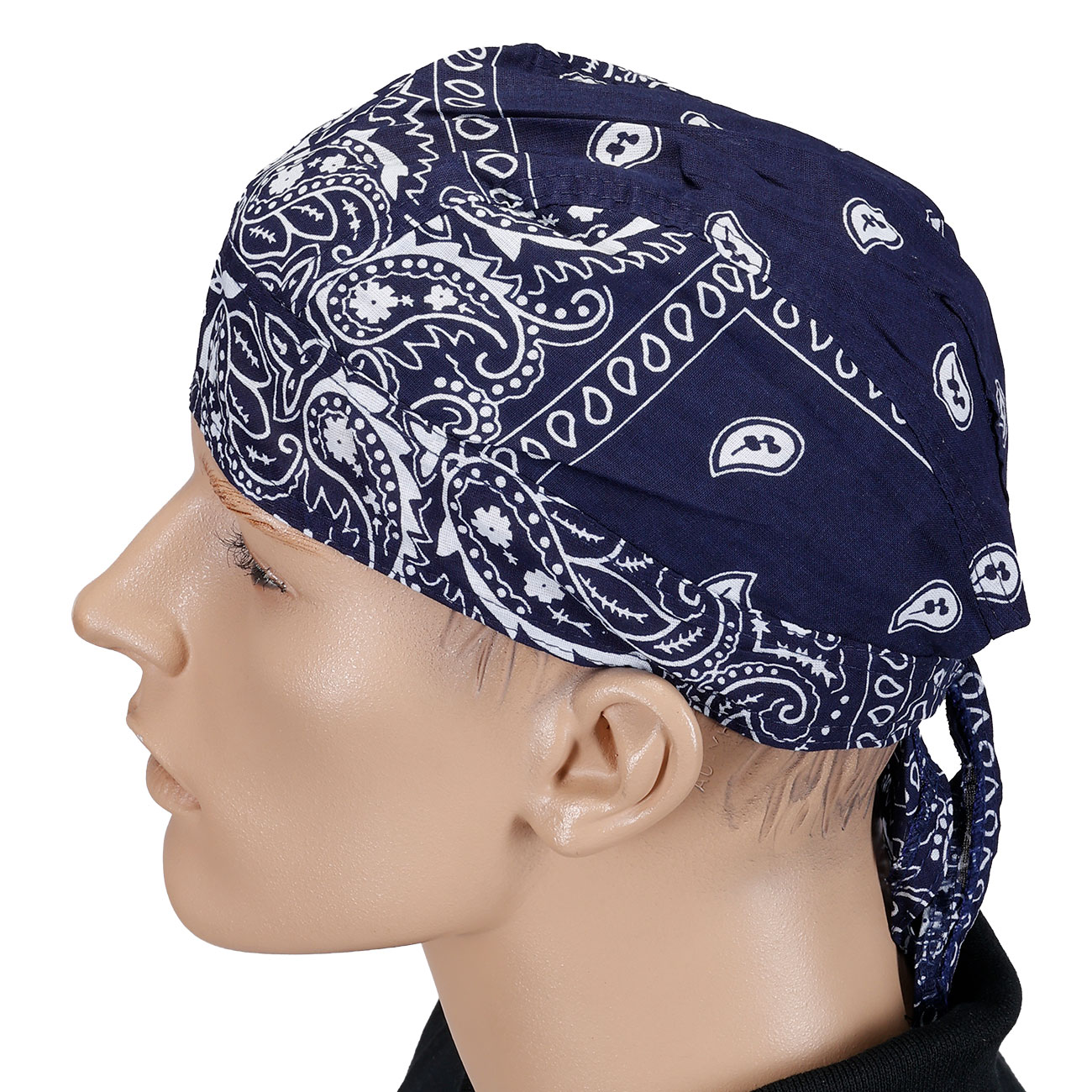 MFH Kopftuch Headwrap paisley-navyblau Bild 2