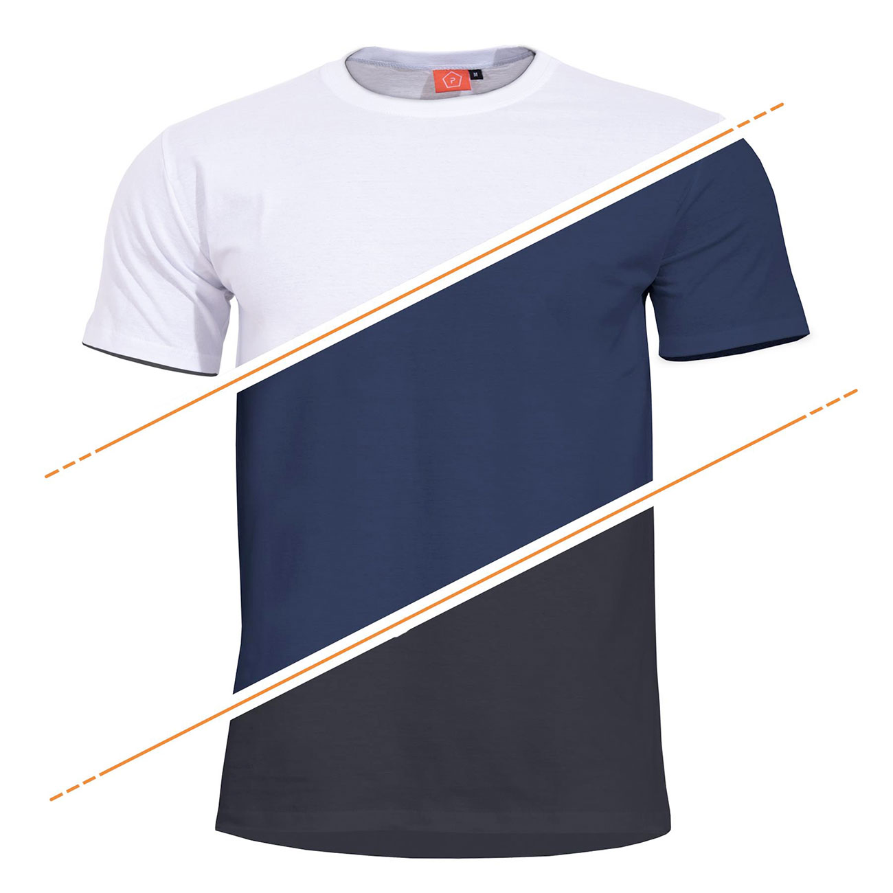 Pentagon  Orpheus T-Shirts 3er Pack schwarz/wei�/mitternachtsblau Bild 1