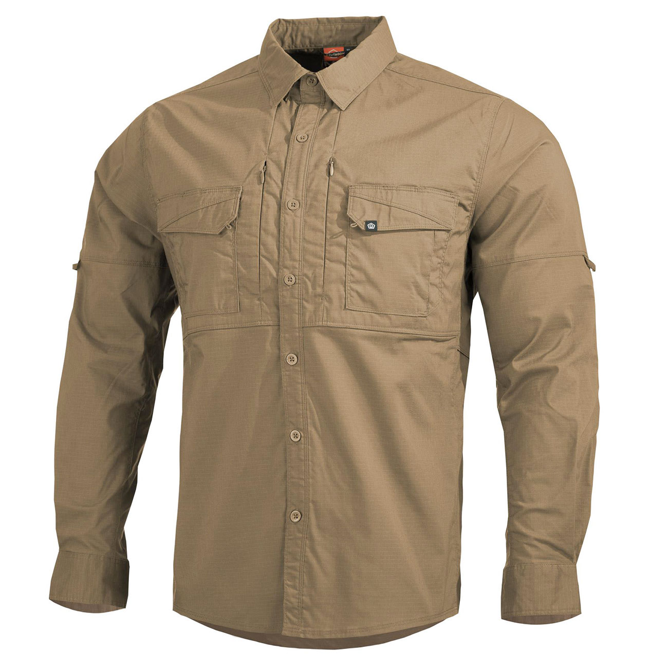 Pentagon Langarmhemd Plato Tactical Shirt coyote