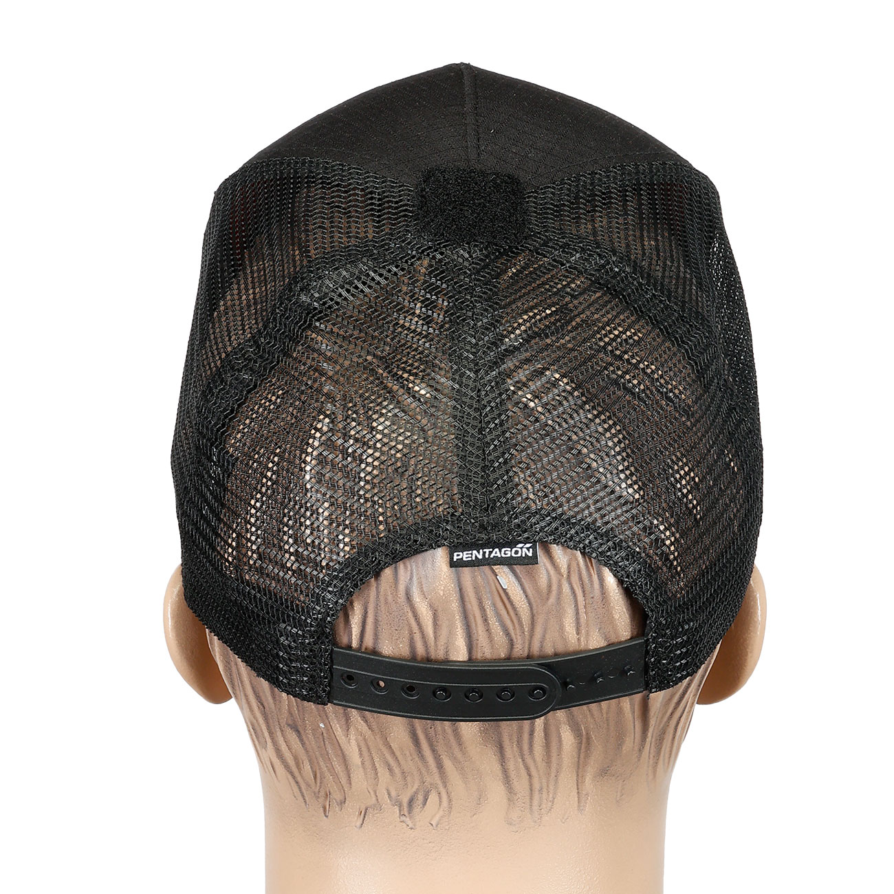 Pentagon Baseball Cap Delta Tactical BB Mesh mit Netzeinsatz verstellbar schwarz Bild 4