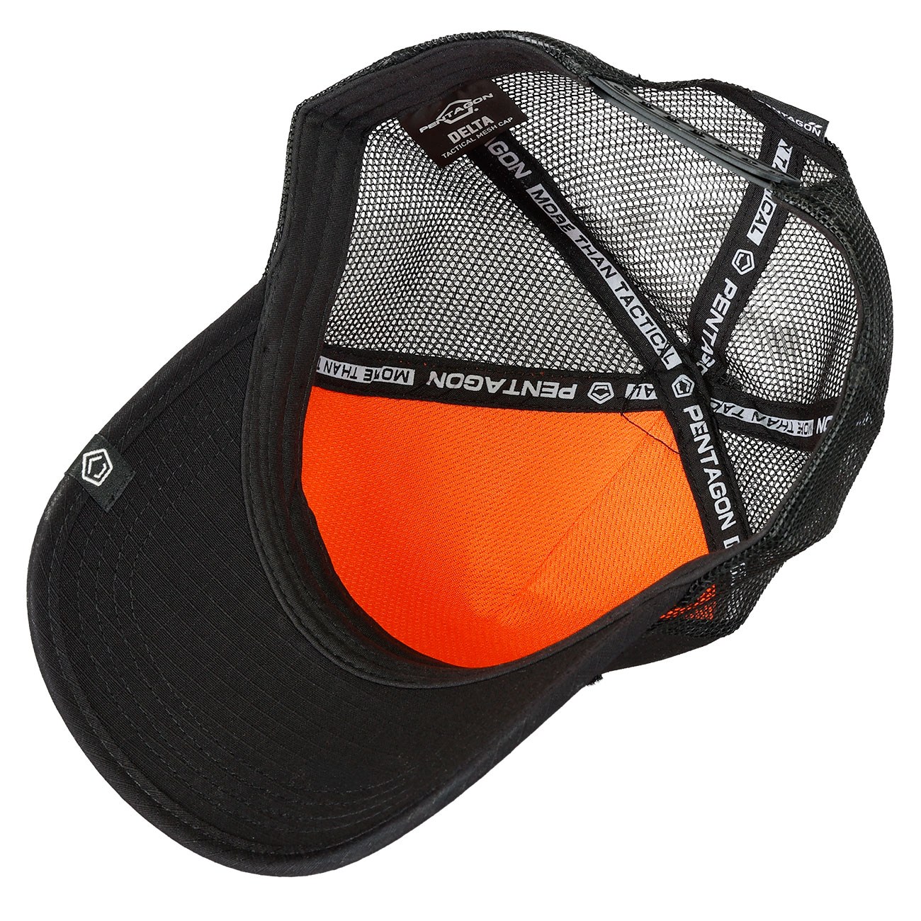 Pentagon Baseball Cap Delta Tactical BB Mesh mit Netzeinsatz verstellbar schwarz Bild 9