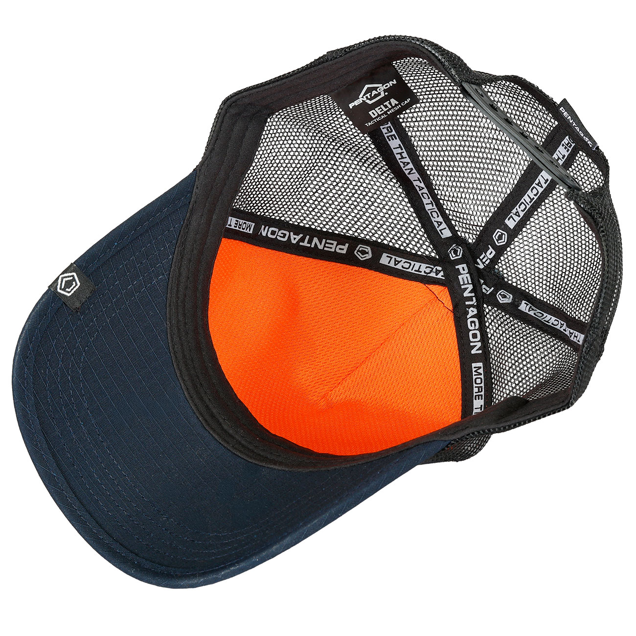 Pentagon Baseball Cap Delta Tactical BB Mesh mit Netzeinsatz verstellbar mitternachtsblau Bild 9