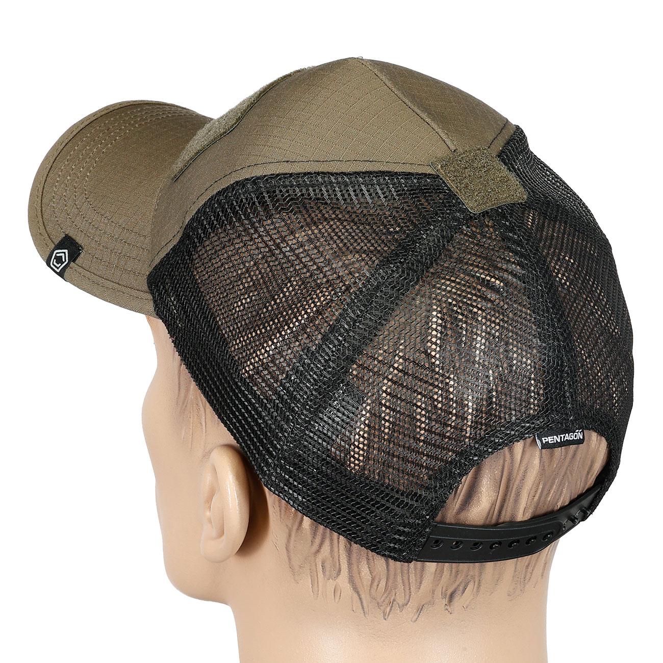 Pentagon Baseball Cap Delta Tactical BB Mesh mit Netzeinsatz verstellbar Ranger Green Bild 3