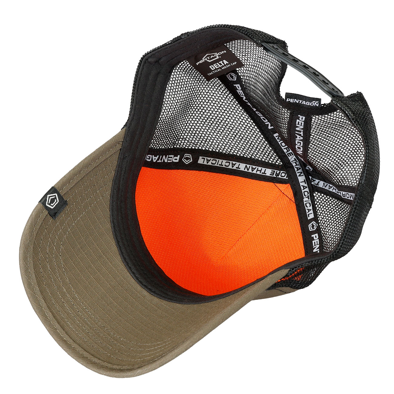 Pentagon Baseball Cap Delta Tactical BB Mesh mit Netzeinsatz verstellbar Ranger Green Bild 9