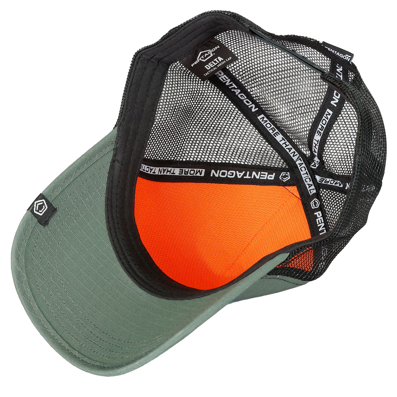 Pentagon Baseball Cap Delta Tactical BB Mesh mit Netzeinsatz verstellbar Camo Green Bild 9