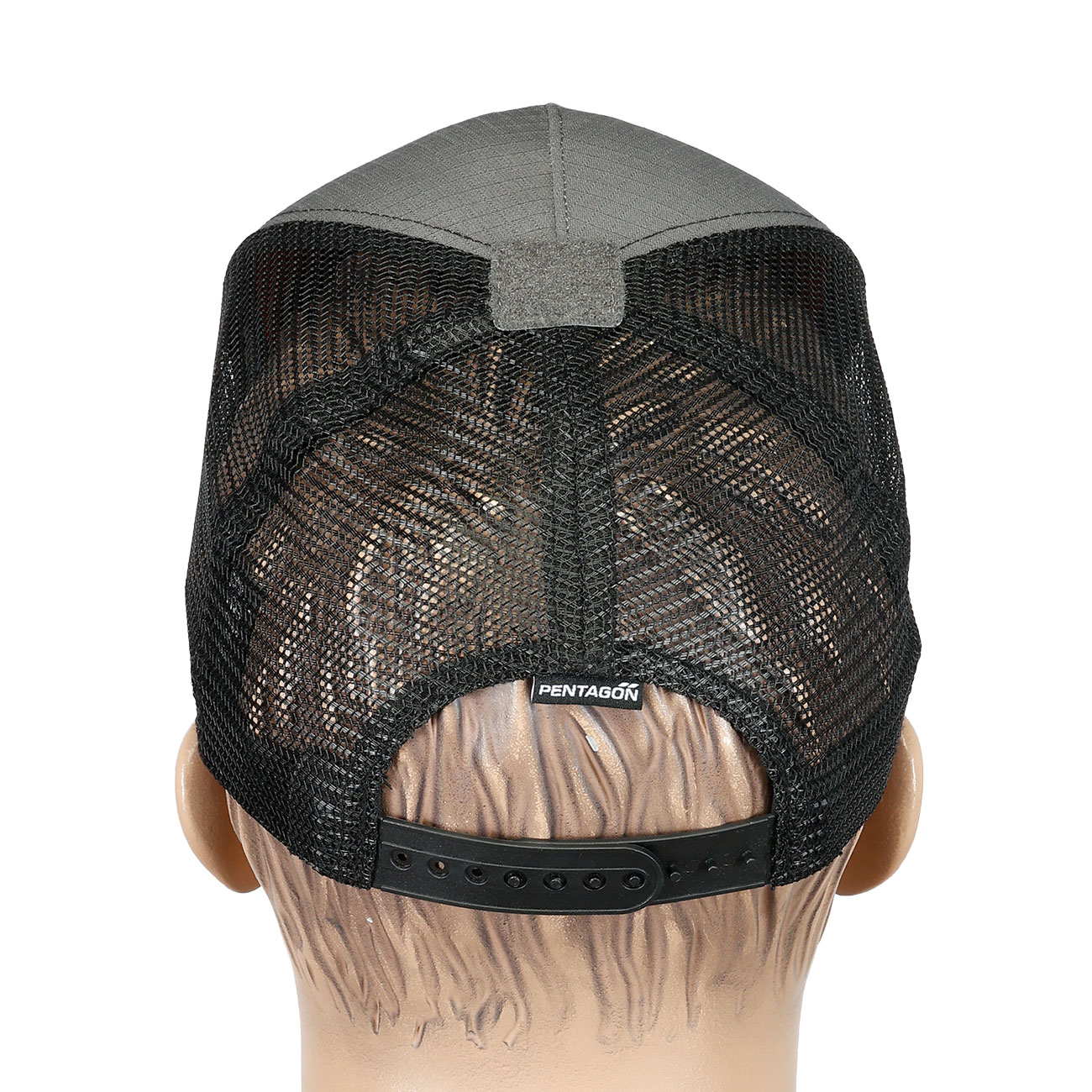 Pentagon Baseball Cap Delta Tactical BB Mesh mit Netzeinsatz verstellbar Wolf-Grau Bild 4