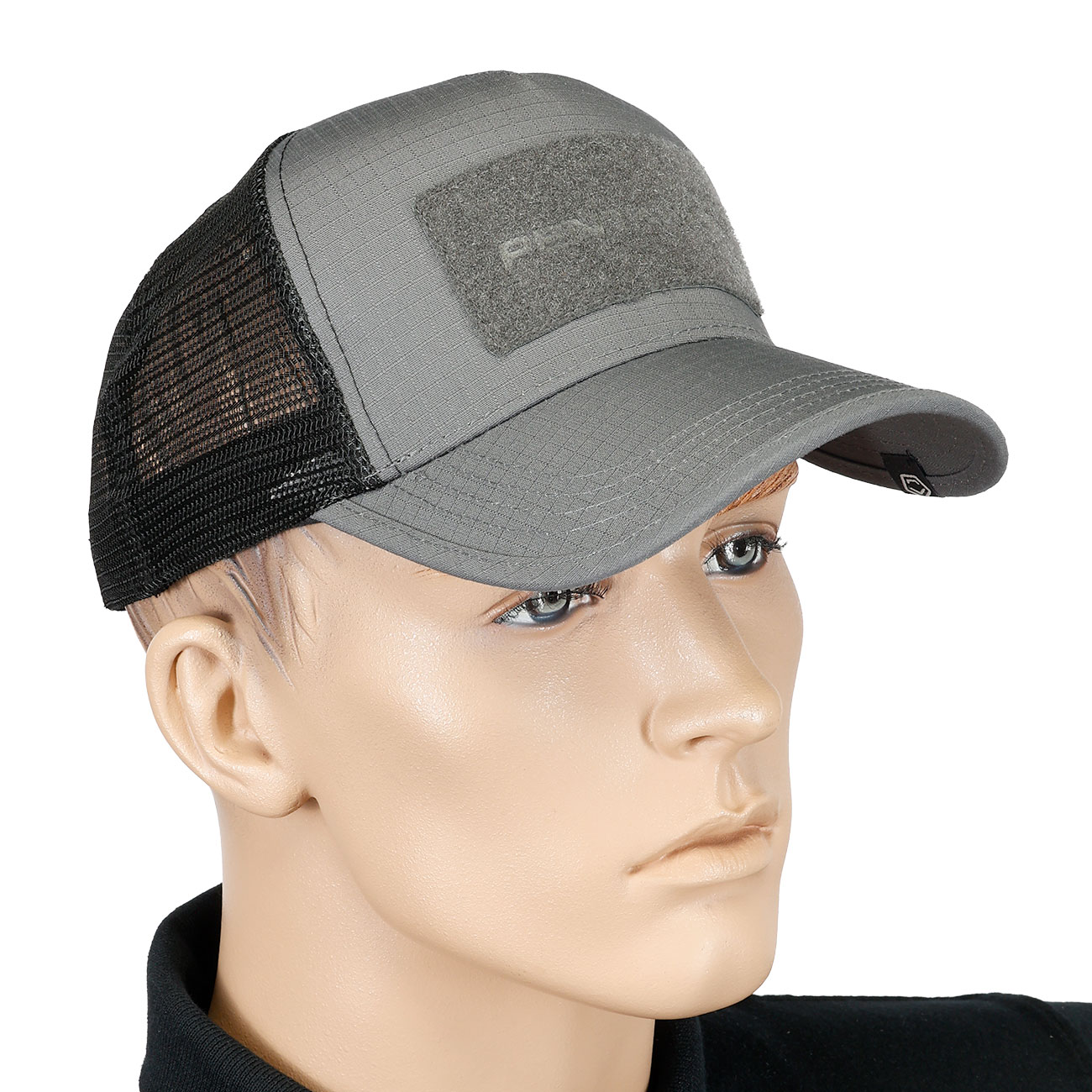 Pentagon Baseball Cap Delta Tactical BB Mesh mit Netzeinsatz verstellbar Wolf-Grau Bild 5