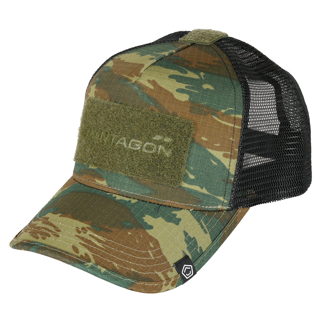 Pentagon Baseball Cap Delta Tactical BB Mesh Camo mit Netzeinsatz verstellbar Greek Lizard camo Bild 6