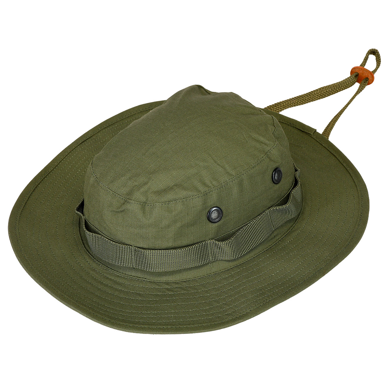 Teesar US GI Dschungelhut Buschhut Boonie Ripstop oliv Bild 6
