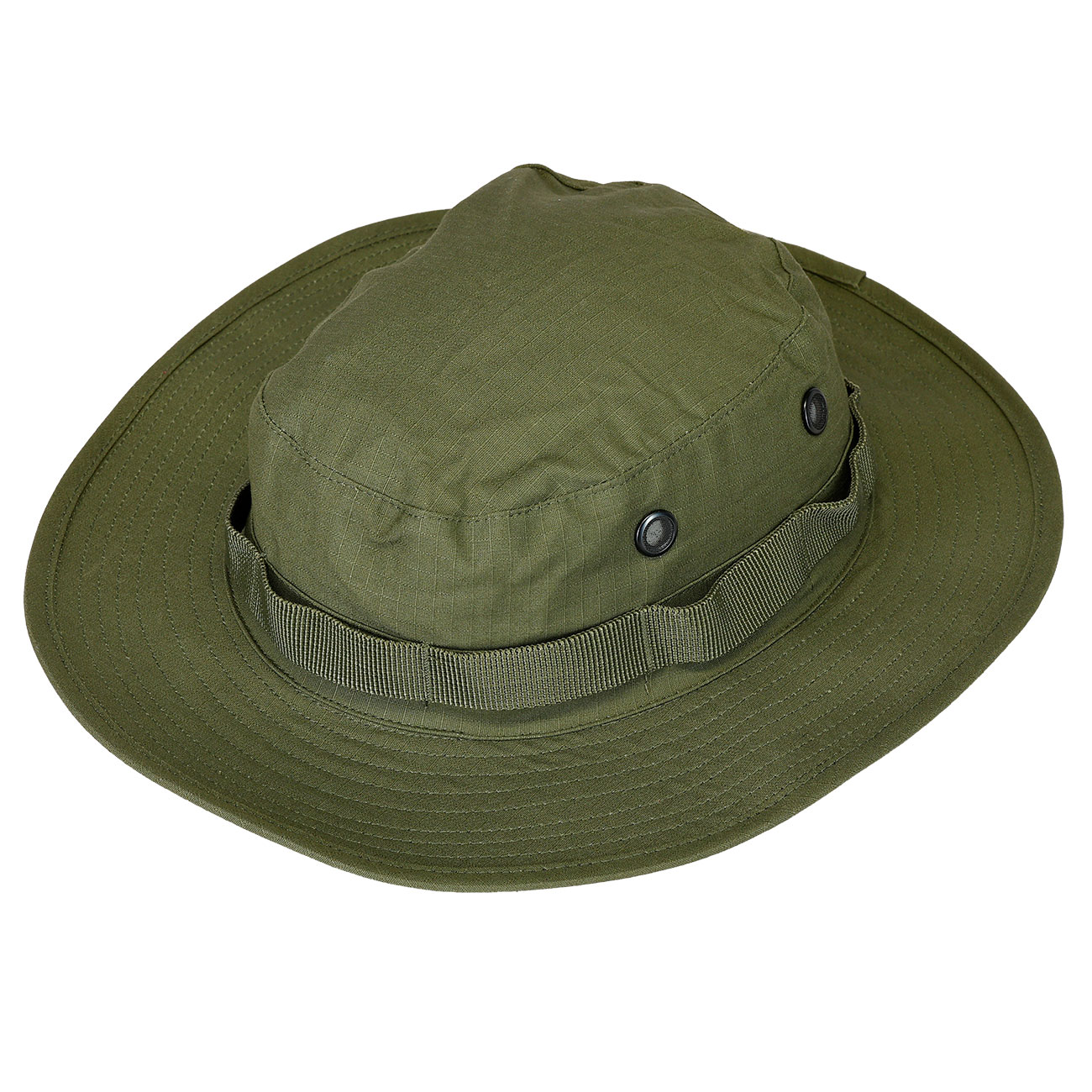 Teesar US GI Dschungelhut Buschhut Boonie Ripstop oliv Bild 7