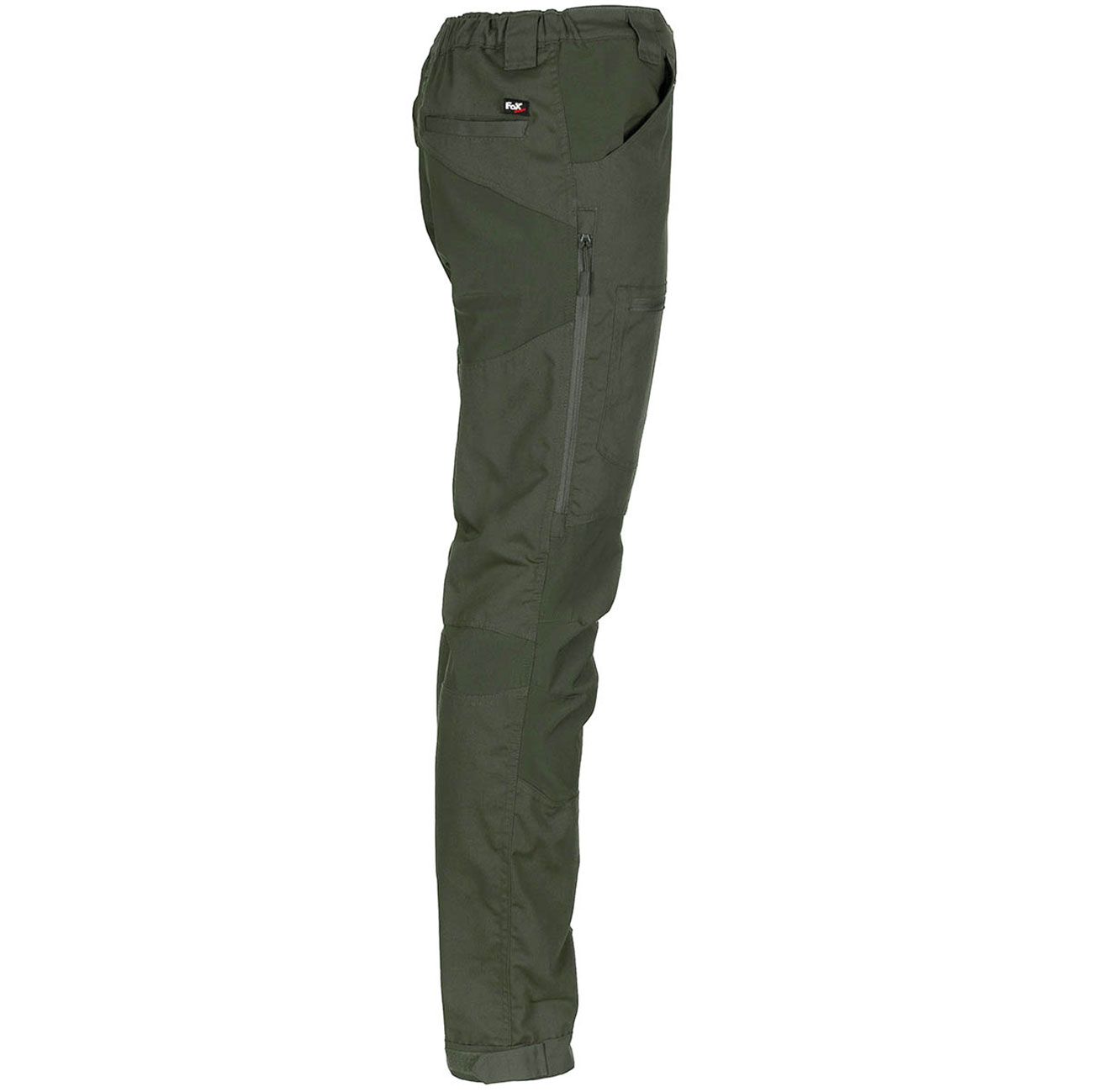 Fox Outdoor Hose Expedition mit 4-Wege-Stretcheins�tzen oliv Bild 2