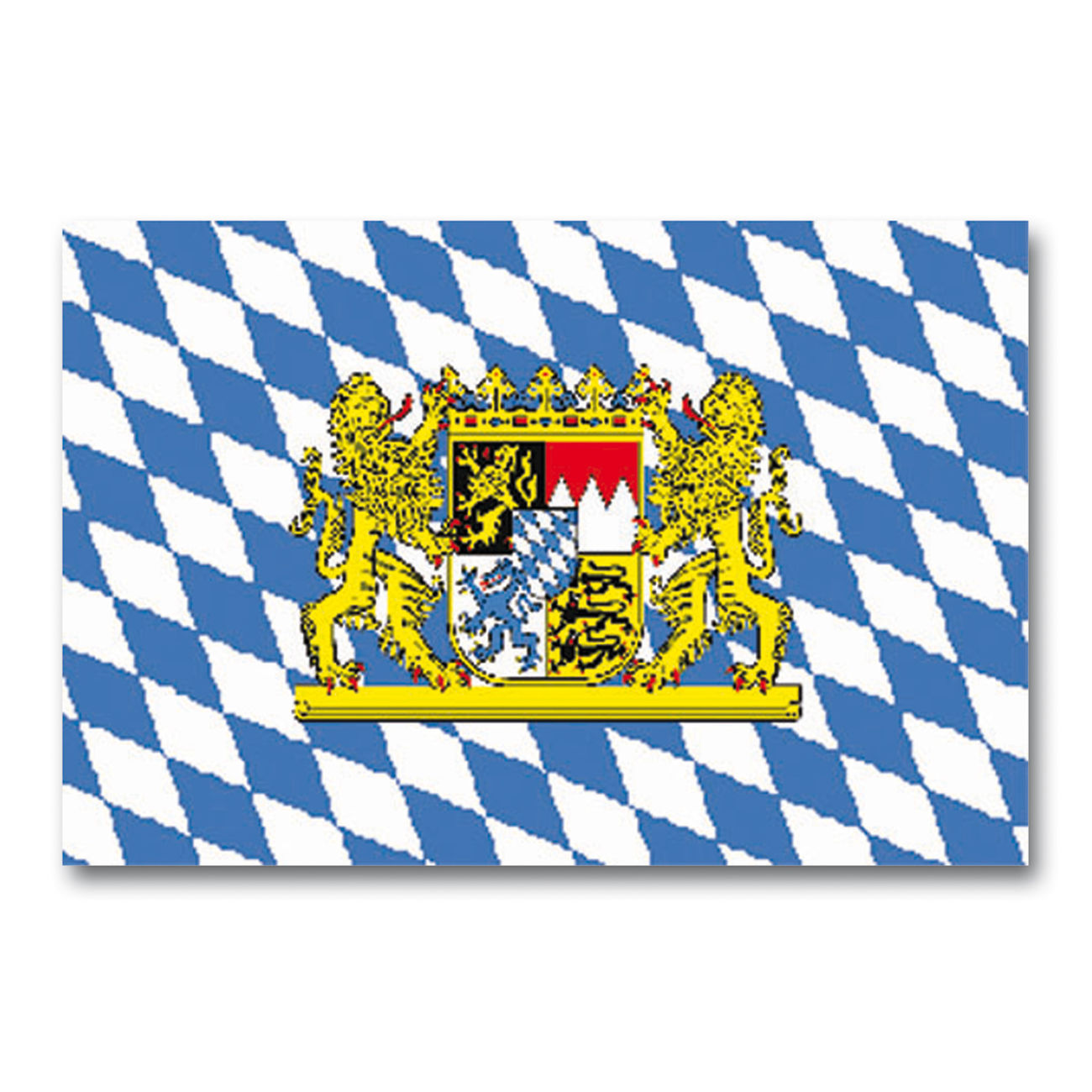 Flagge mit Bayern Wappen